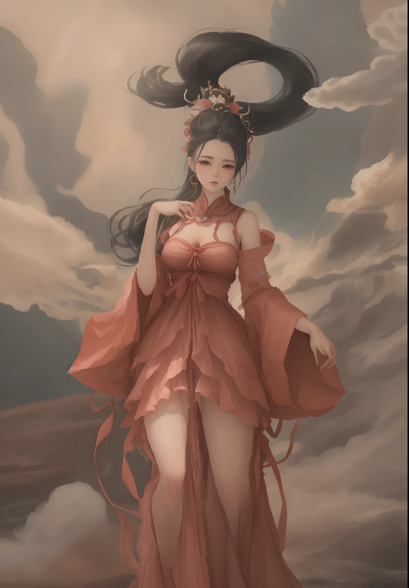 sci-fy,quadratic element,Goji,a beauty girl,stocklings,scenecy。