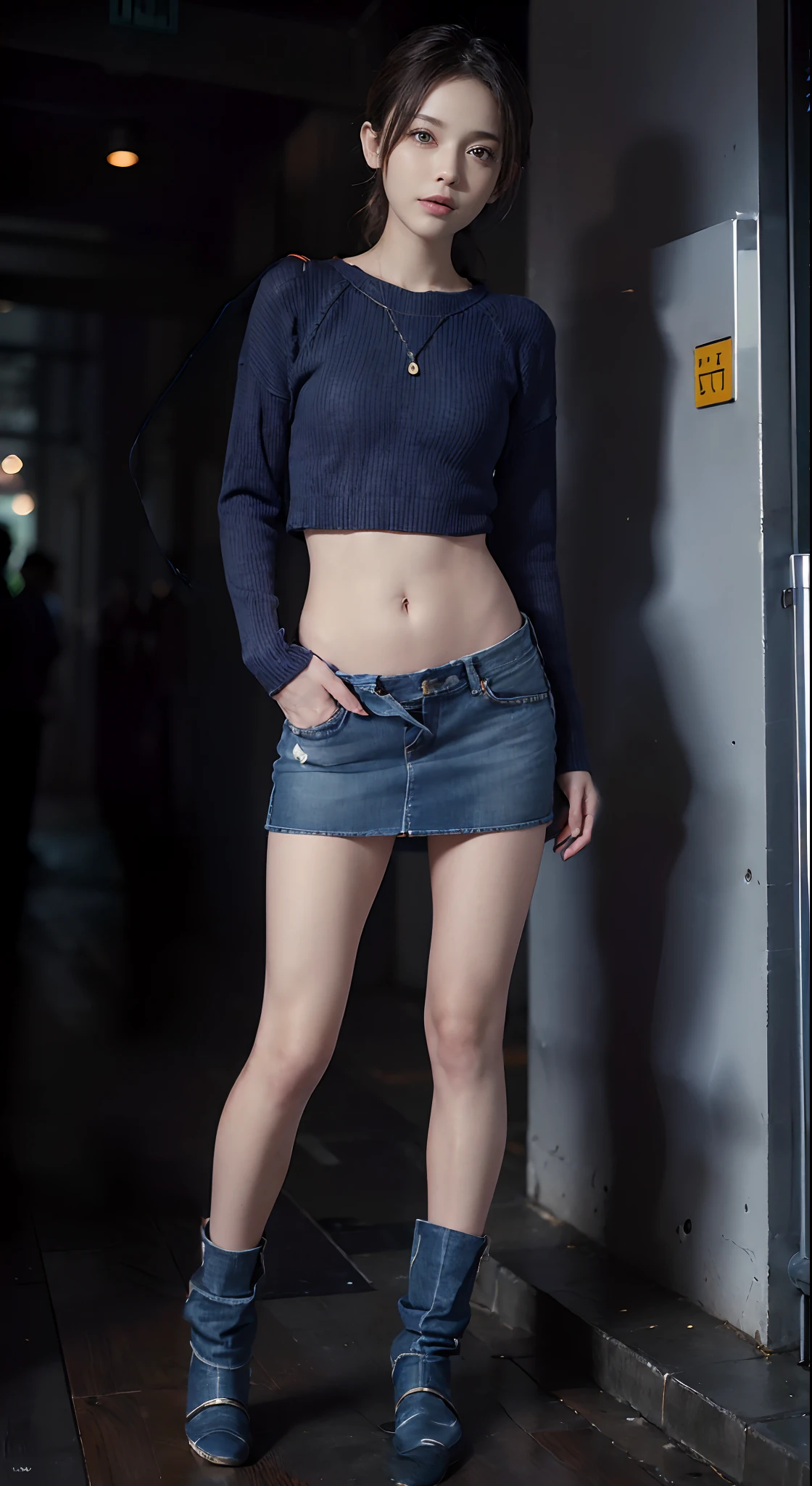 ((wide open abdomen))、((open abdomen))、((wide open navel))、((open navel))、((Bare belly))、((Mid-Riff Sweater))、((Mid-Riff Sweater))、((Ultra-low rise、Denim Mini Skirt))、((Ultra-low rise、Denim Mini Skirt))、((Ultra-low rise、Denim Mini Skirt))、 ((Navel Ejection))、((small hips))、((small  hip))、(boots)、((Ultra-low rise))、((Ultra-low rise))、((Denim Mini Skirt))、 ((wide open abdomen))、((open abdomen))、((wide open navel))、((open navel))、((Bare belly))、((Mid-Riff Sweater))、((Ultra-low rise、Denim Mini Skirt))、 ((Navel Ejection))、((small hips))、((small  hip))、(long boots)、((Ultra-low rise))、((Denim Mini Skirt))、