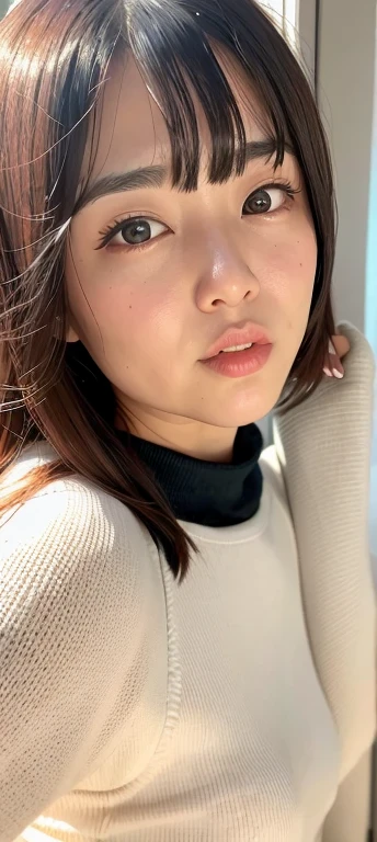 Close up portrait of woman holding mobile phone in hand, 奈良美智, chiho, taken in the early 2020s, Ayaka, 1 8 I, Ayami Kojima Amano, 3 0 years old woman, 30 year old female, deayami kojima, Chiho Ashima