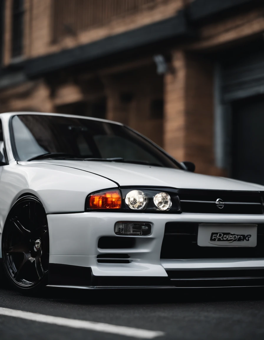 Picture a striking scene featuring a meticulously lowered and modified wide-body Nissan R33, embodying automotive artistry with its customized details. Zoom in on micro-details, capturing the intricacies that set this modified masterpiece apart.
Highlight the lowered stance of the R33, showcasing the precision of its suspension modifications and the way it hugs the road. Capture the wide-body transformation, emphasizing the flared fenders and the bespoke design that enhances the car's aggressive and unique aesthetic.
Focus on the customized elements such as the intricately designed rims, meticulously painted brake calipers, and any personalized decals or graphics that contribute to the car's individuality. Explore the micro-details of the body modifications, from the sculpted lines to the carefully chosen materials that elevate its visual appeal.
Consider the lighting, whether it's natural sunlight highlighting the car's contours or artificial illumination emphasizing specific features. Pay attention to reflections on the polished surfaces, showcasing the attention to detail in the car's finish.
This detailed prompt aims to inspire a visually captivating depiction of a lowered and modified wide-body Nissan R33, with a focus on micro-details that showcase the artistry and craftsmanship behind this customized automotive gem.