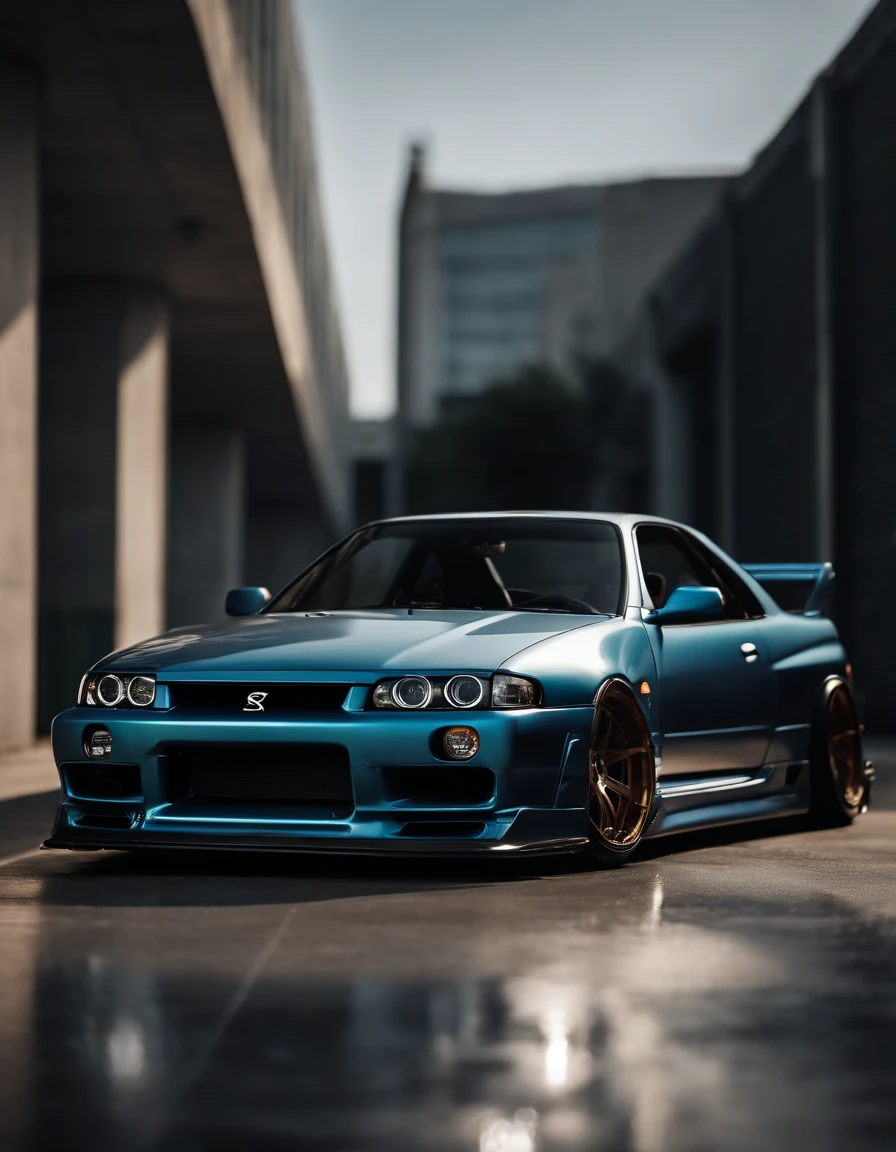 Picture a striking scene featuring a meticulously lowered and modified wide-body Nissan R33, embodying automotive artistry with its customized details. Zoom in on micro-details, capturing the intricacies that set this modified masterpiece apart.
Highlight the lowered stance of the R33, showcasing the precision of its suspension modifications and the way it hugs the road. Capture the wide-body transformation, emphasizing the flared fenders and the bespoke design that enhances the car's aggressive and unique aesthetic.
Focus on the customized elements such as the intricately designed rims, meticulously painted brake calipers, and any personalized decals or graphics that contribute to the car's individuality. Explore the micro-details of the body modifications, from the sculpted lines to the carefully chosen materials that elevate its visual appeal.
Consider the lighting, whether it's natural sunlight highlighting the car's contours or artificial illumination emphasizing specific features. Pay attention to reflections on the polished surfaces, showcasing the attention to detail in the car's finish.
This detailed prompt aims to inspire a visually captivating depiction of a lowered and modified wide-body Nissan R33, with a focus on micro-details that showcase the artistry and craftsmanship behind this customized automotive gem.
