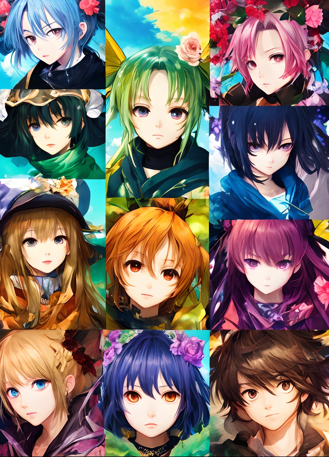 animesque、Top image quality、vivid、hiquality、