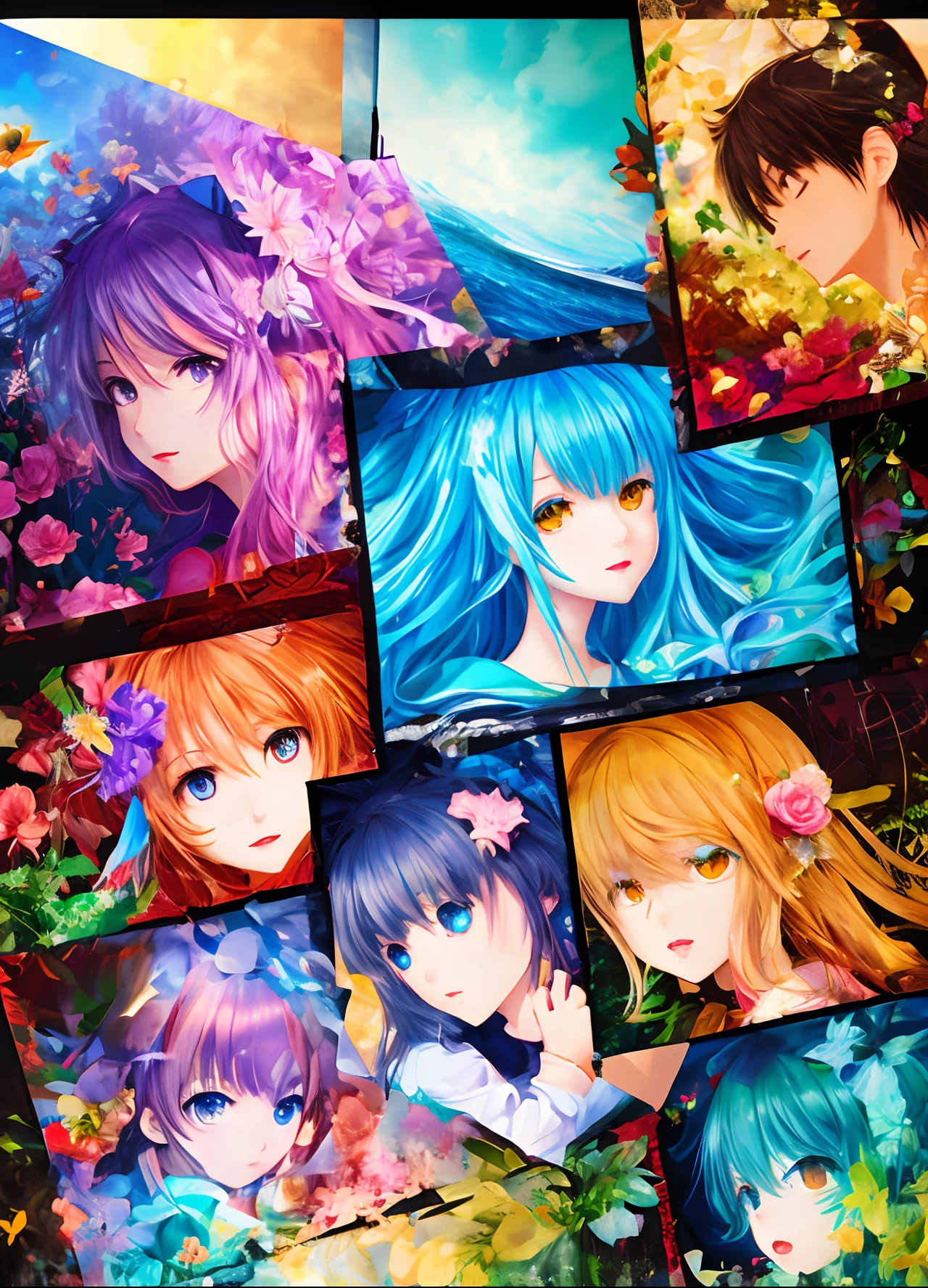 animesque、Top image quality、vivid、hiquality、
