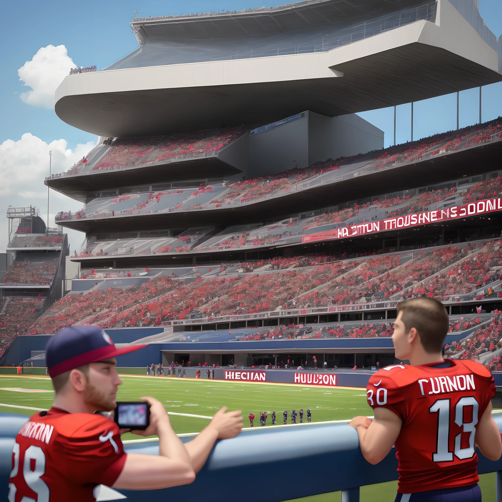 Make redisigned Houston Texans stadium
