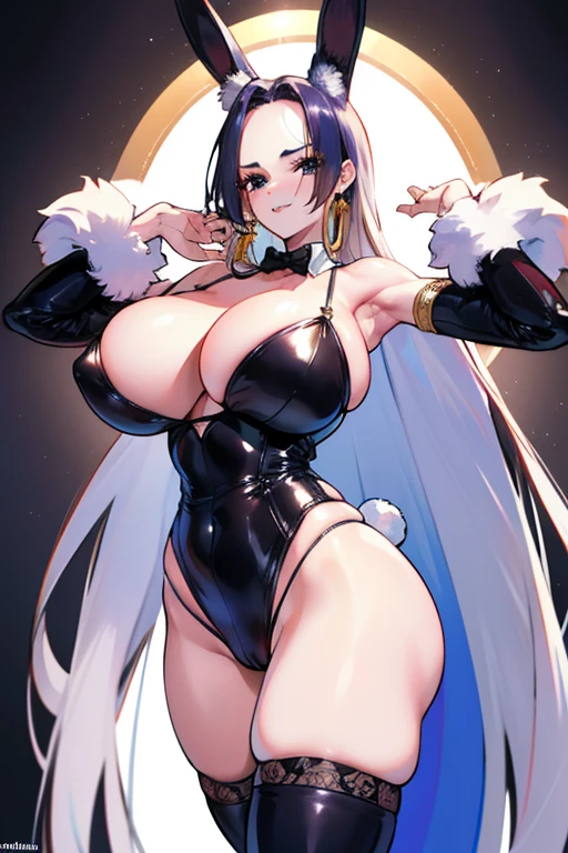 1chica, solamente, Afrodita, adornos para el cabello, flores en el cabello, pechos enormes, cuello, pulseras doradas, obra maestra, mejor calidad, colores vibrantes, NSFW, oversized gigantic breast, Mujer completamente madura, Cabello largo, happy face, lingerie stockings, bunny playboy, in the room, (Beautiful_cara:1.5), (estrecho_cintura) cinematic lighting, bust shot, extremely detailed CG unity 8k wallpaper, muscular, (gigantic breasts:1.0), big eyes, (curvy:0.8), caustics, (sunbeam:0.8), Playboy Bunny Outfit, sexy pose, corset, tight tights, oversized gigantic breast, BBW | Mujer completamente madura,{{{1girll}}}, {{{La mejor calidad}}}, {{{HDR, hiper HD, 8k }}}, {{Pintura ultrafina}}, {{{Obra maestra}}}, {{Ultra detallado}}, {{extreme detail description}}, (Pechos gigantescos de escote:1.5), black hair, blue eyes, detailed face, detailed eyes, smile,