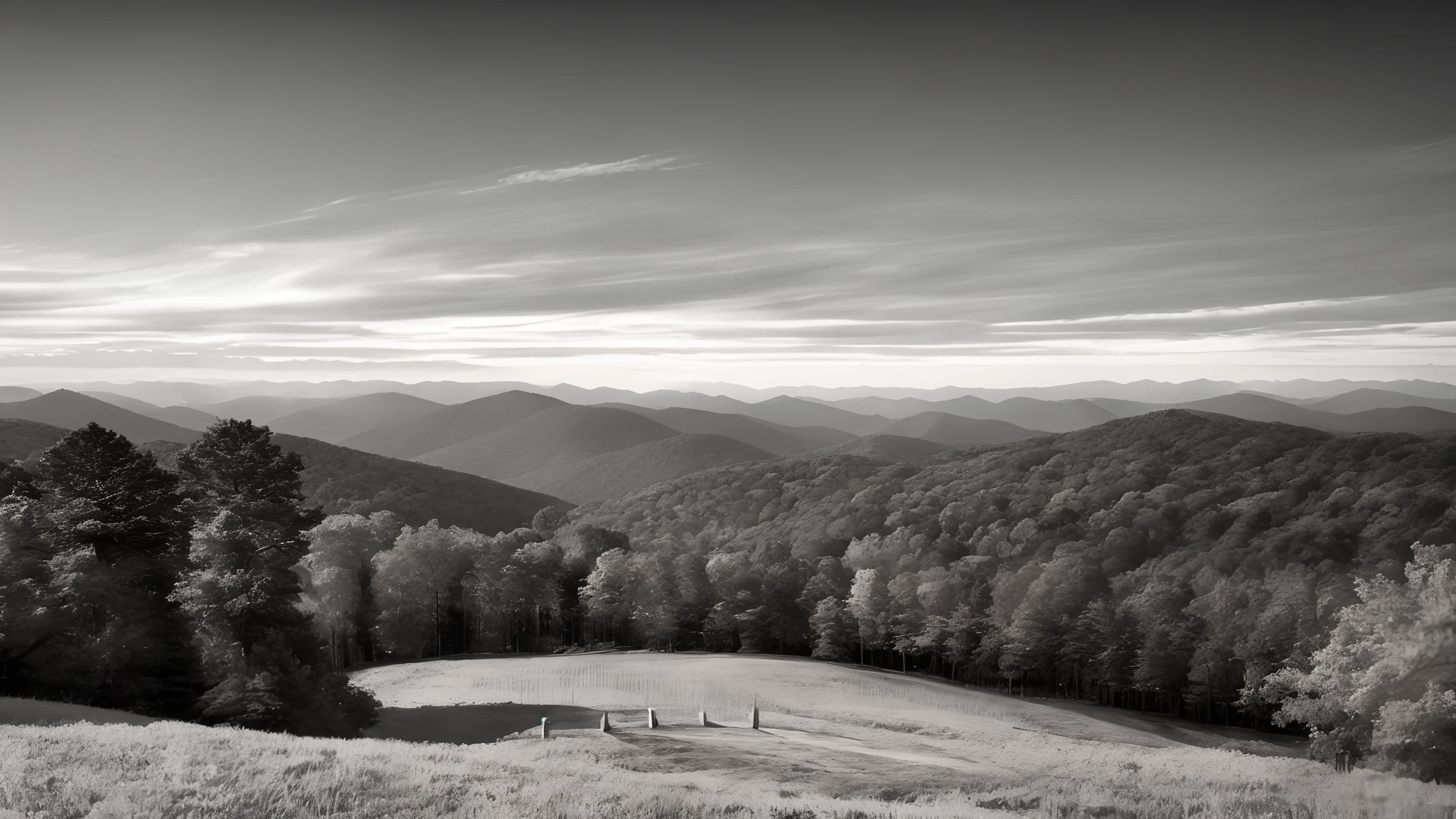 Henry Arkansas state outline mountain scene