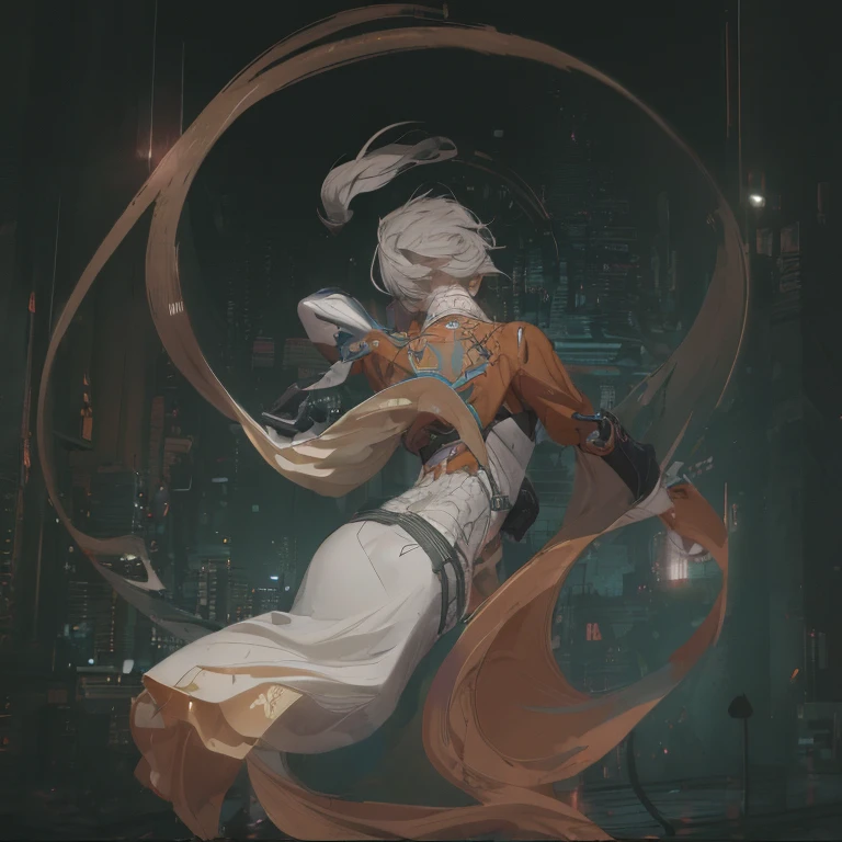 ((La mejor calidad)), ((obra maestra)), (muy detallado:1.3), ...............................................................................................................................................3D, Beautiful (cyberpunk:1.3) Mujer hacker, peinado corto,pelo corto, Volver al visor, cabello grueso, Terminal de ordenador operativo, Pantalla montada en la cabeza, computer server, Pantalla LCD, fiber optic cable, Logotipo de la empresa, HDR (High Dymanic Range), Trazado de rayos, NVIDIA RTX, Super resolution, Irreal 5, Subsoil Scatter, Textura PBR, Post-procesamiento, Anisotropic filtering, profundidad de campo, maximum sharpness and sharpness, Texturas multicapa, Albedo y Highlight Maps, Sombreado de superficies, Accurate simulation of light-material interactions, proporciones perfectas, Renderizado de octanaje, duotone lighting, ISO bajo, balance de blancos, Regla de los tercios, amplia apertura, 8K RAW, efficient sub-pixels, sub-pixel convolution, glow particles, dynamic  pose