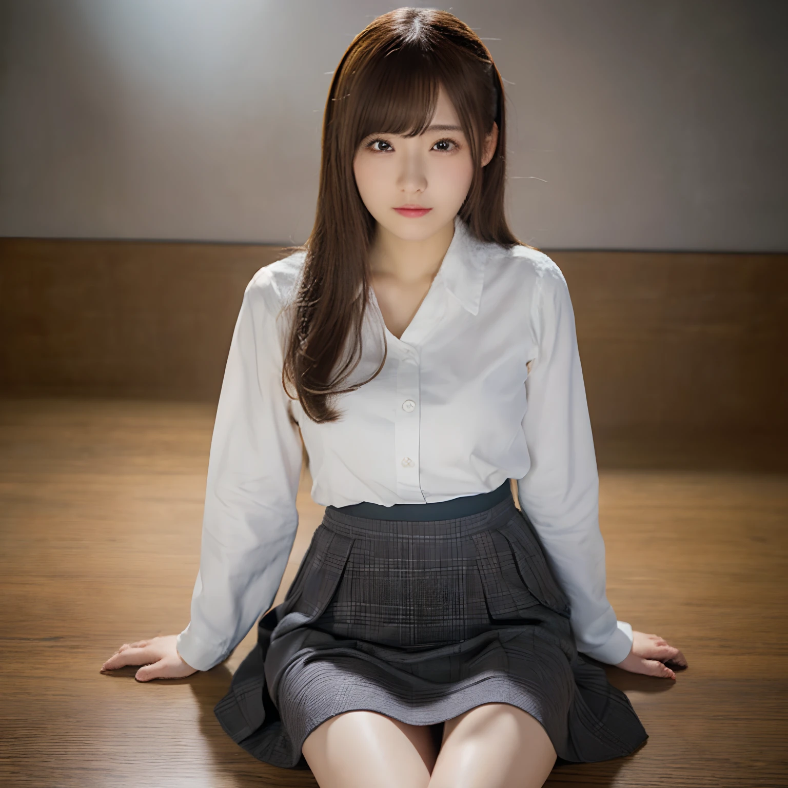 (Best Quality,4K,8K,hight resolution,masutepiece:1.2),Ultra-detailed,(Realistic,Photorealistic,Photorealsitic:1.37),cute-style,skirt by the,Dribbling High Detail 8K,Studio Lighting - V 6, Real life girls, portrait of a japanese