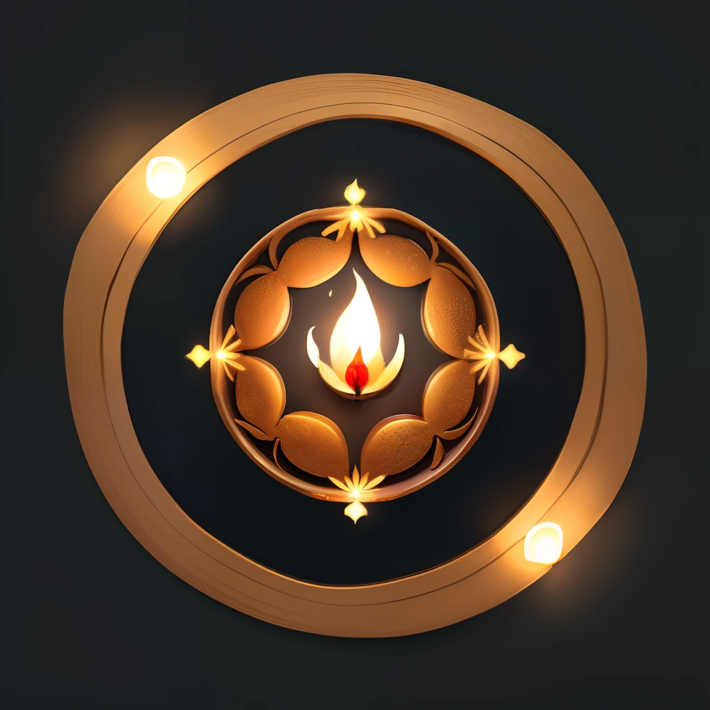 Create an diwali wishing image