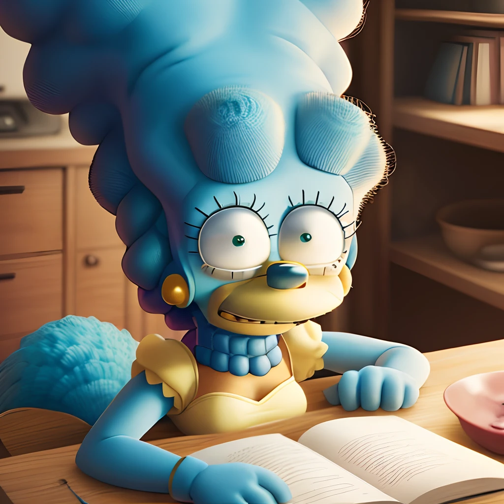 Marge Simpson in linire