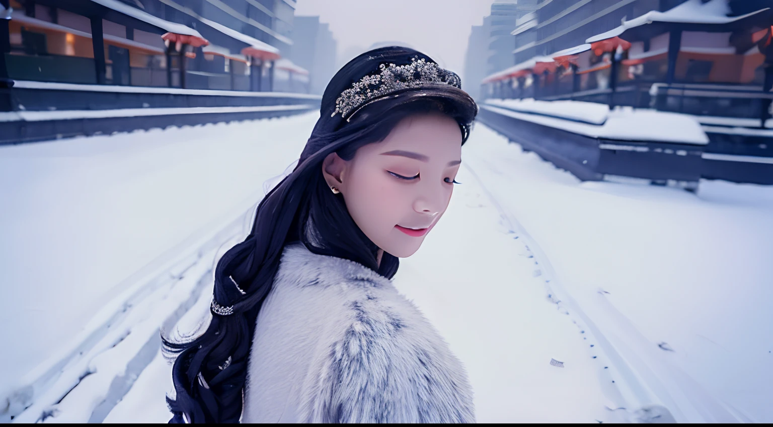 The princess died on a snowy day in Shangjing