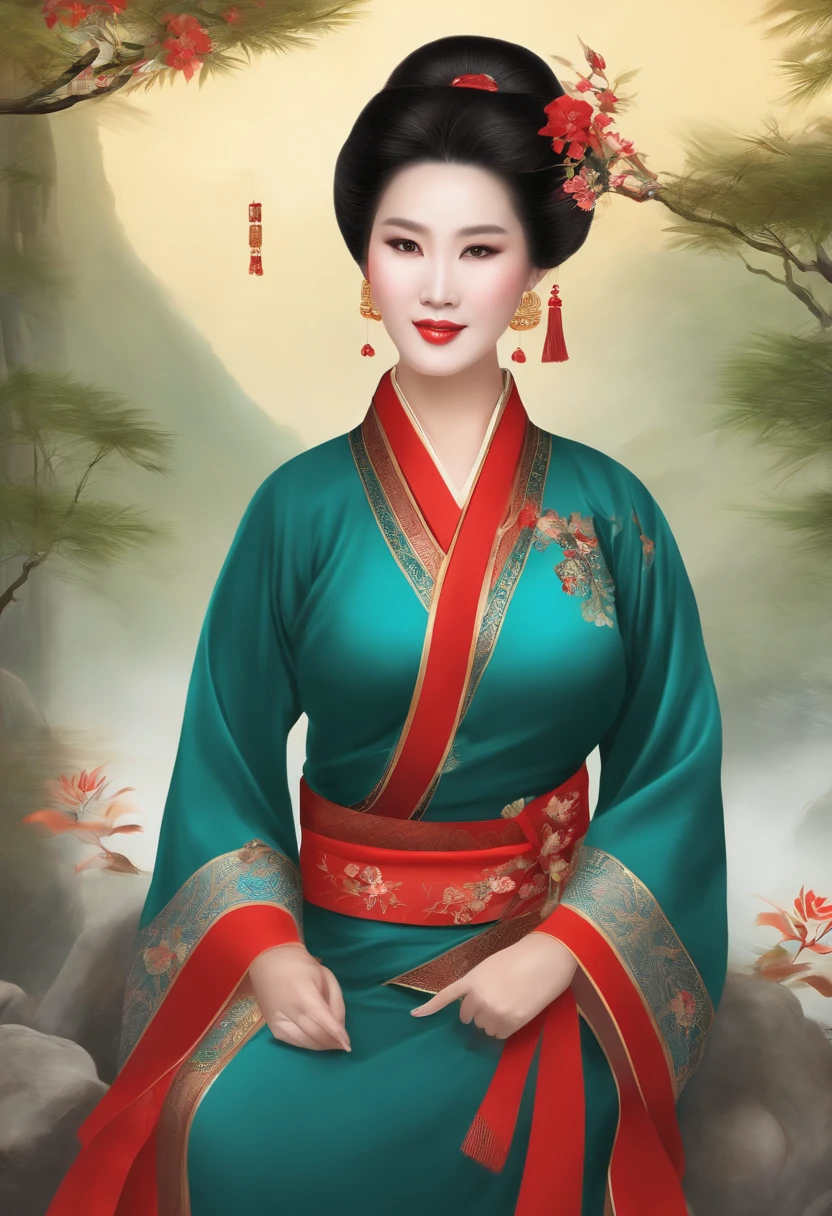 Chinese big breasts,femele,45 yers old,ancient wind