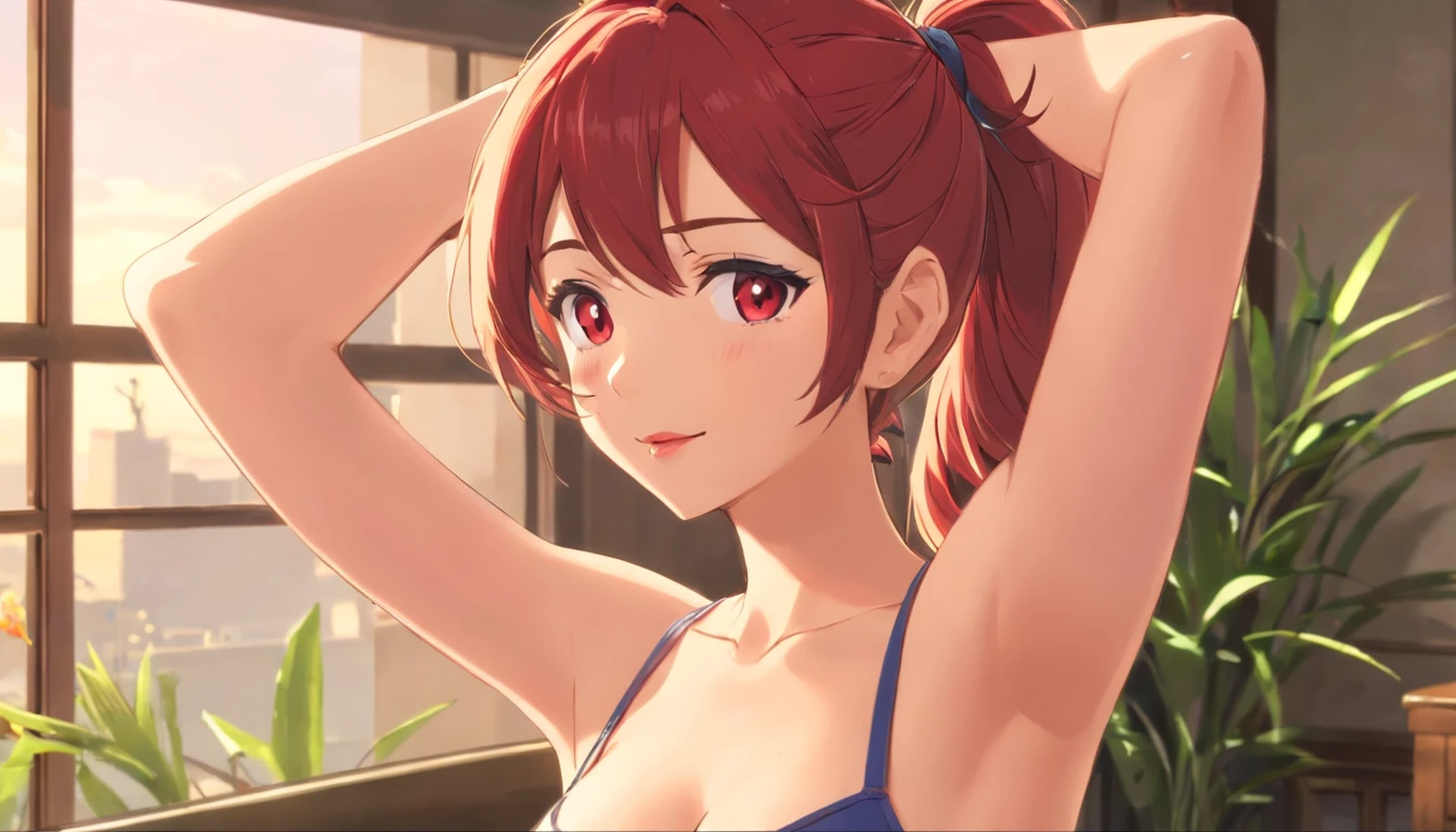 (8k, masterpiece), ultra high resolution, (realistic, photo-realistic), Kirsten Gillibrand, dressed as a nurse, at the Halloween party,  giving a cute and sexy smile, dynamic lights, delicate face, detailed skin, realistic skin details, visible pores,