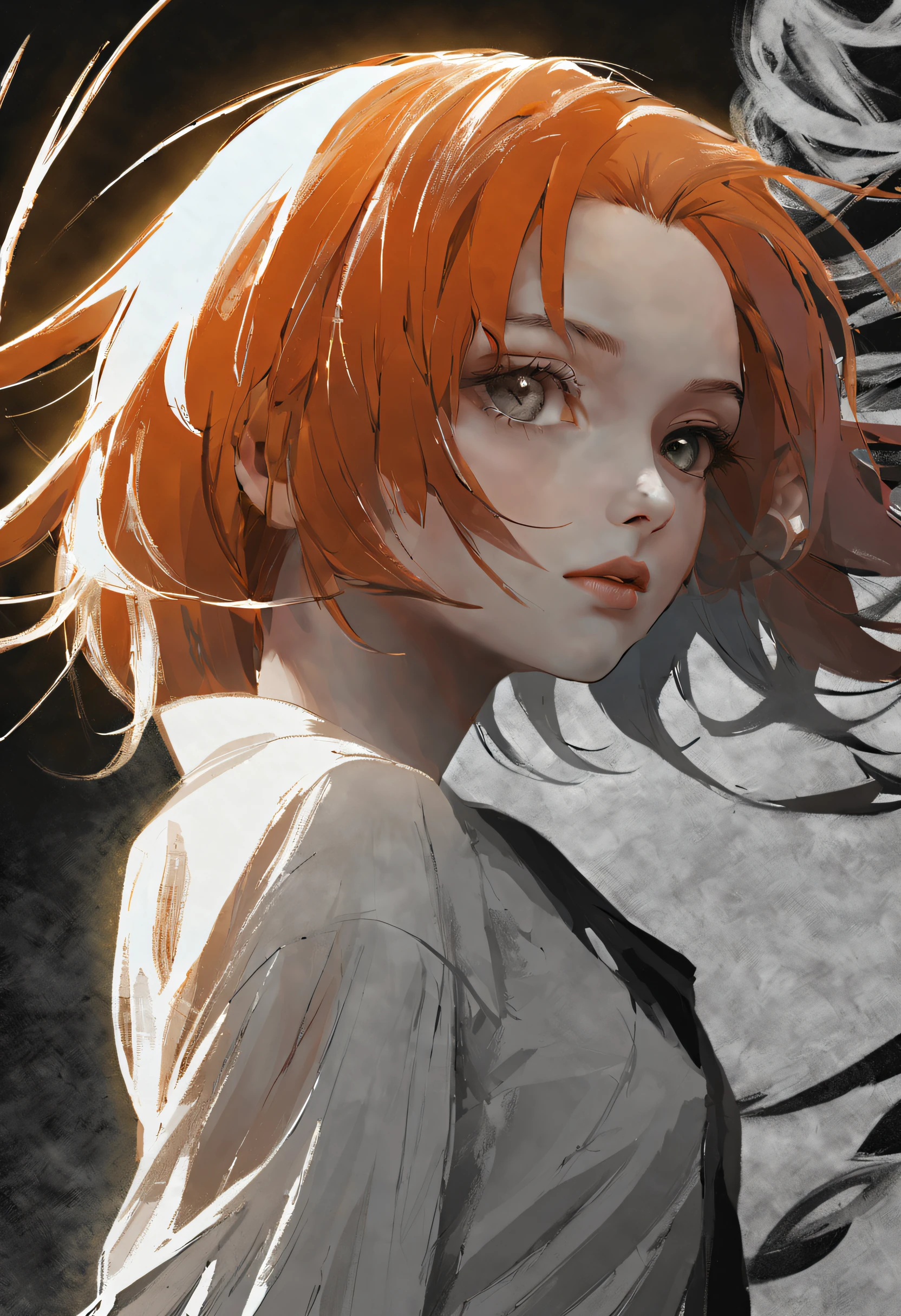 (Black and white sketch painting:1.5),(best quality,4k,highres,masterpiece:1.2),ultra-detailed,realistic,portrait,sketch,unique,impressive,individuality,variety,diverse style, artist's interpretation,detailed facial features,expressive eyes,lifelike texture,beautifully shaded,delicate strokes,intricate lines,attention to detail,background environment,impactful,immersive,extraordinary composition,impressive lighting,contrast,bold colors,expressive emotions,aesthetic appeal,sophisticated,conceptual,deep storytelling,dynamic composition,striking poses,vivid and varied styles,innovative techniques,creative perspective,diversity of techniques,unconventional,atmospheric effects,stunning visual effects,harmonious integration of styles,revealing character personalities,intriguing narrative,unique artistic vision.