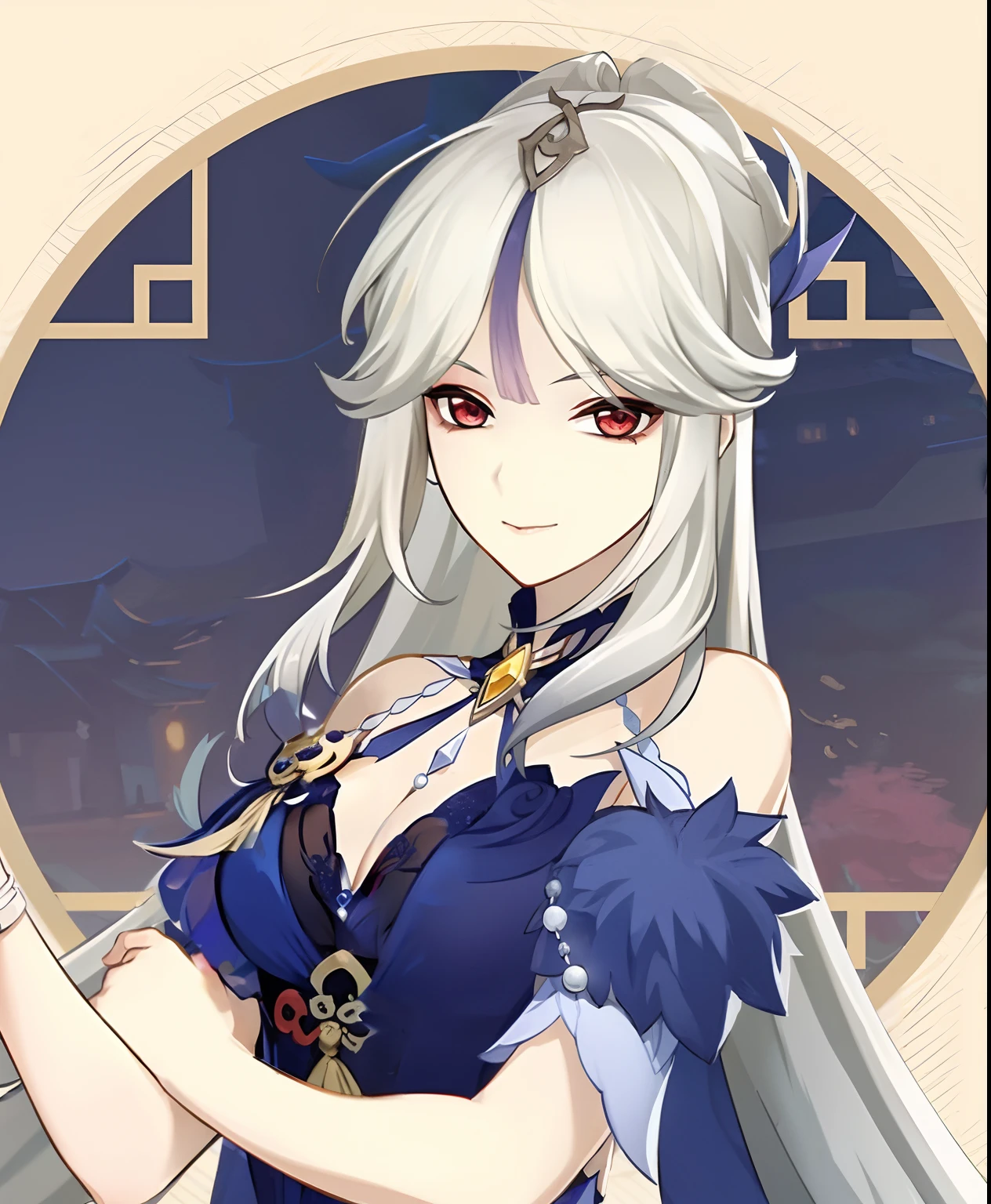 Other pose, Genshin Impact, Ning Guang