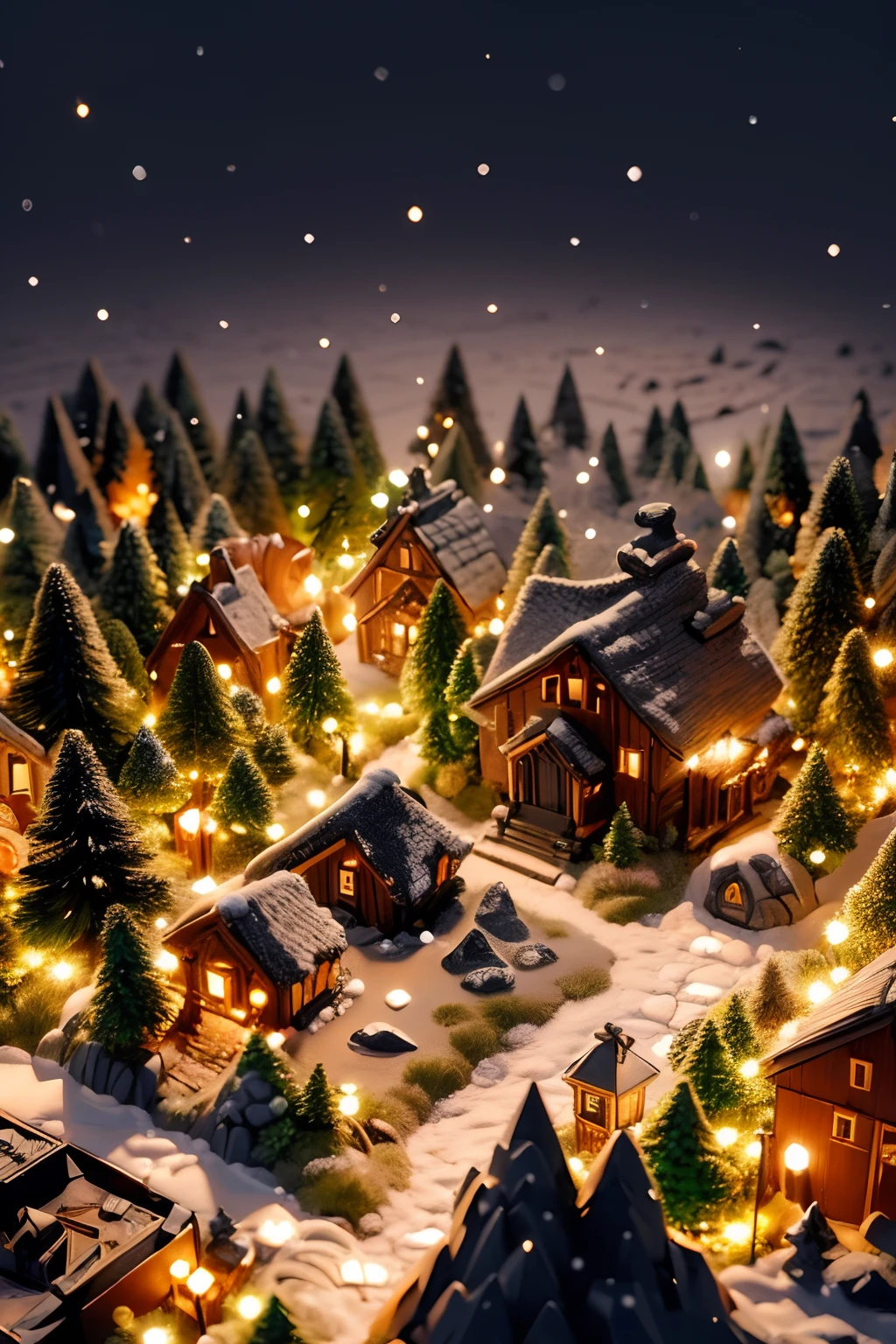 sandbox,(nevando:1.5),(Town at night:1.5)