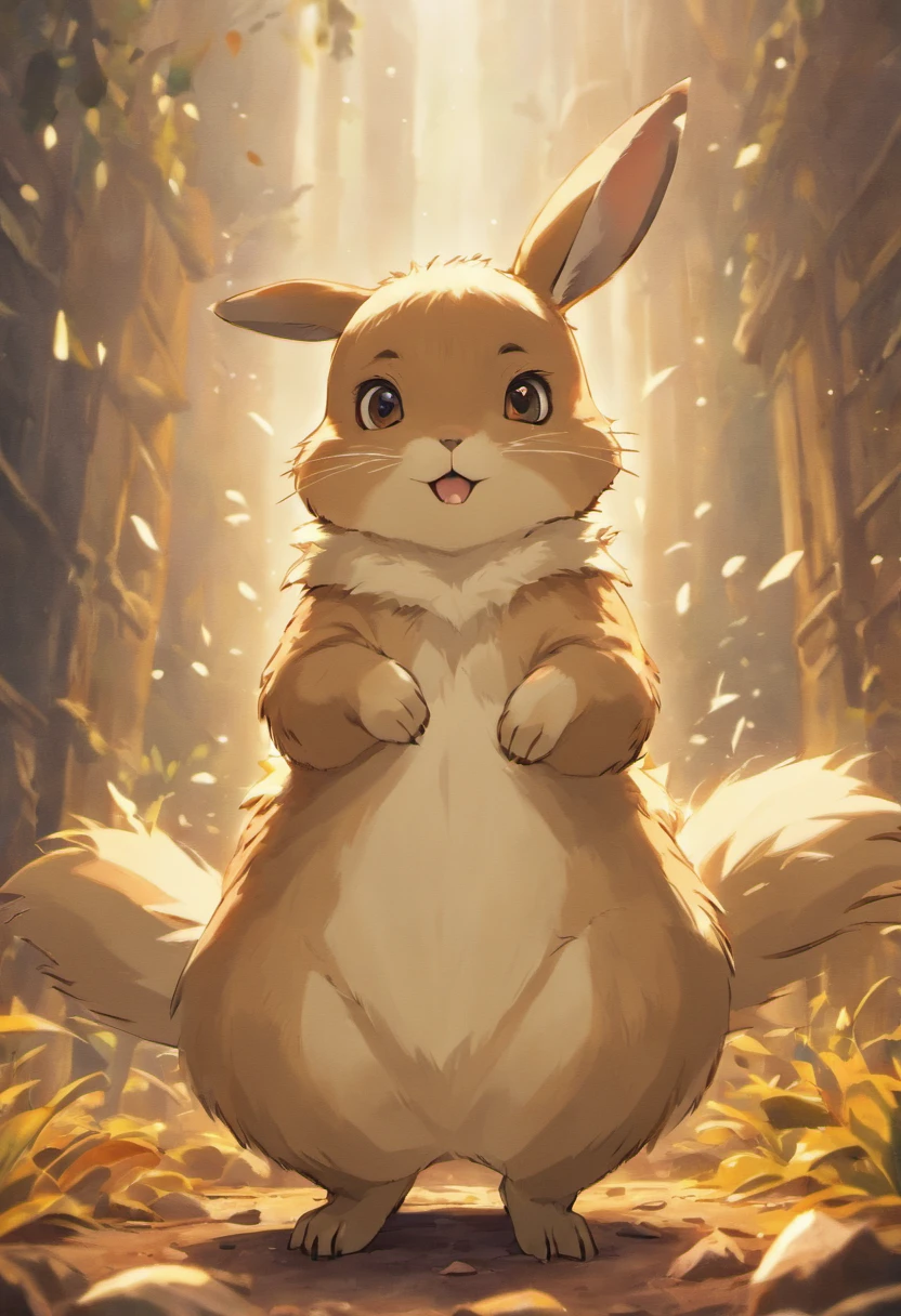 cute hyper realistic Viscacha