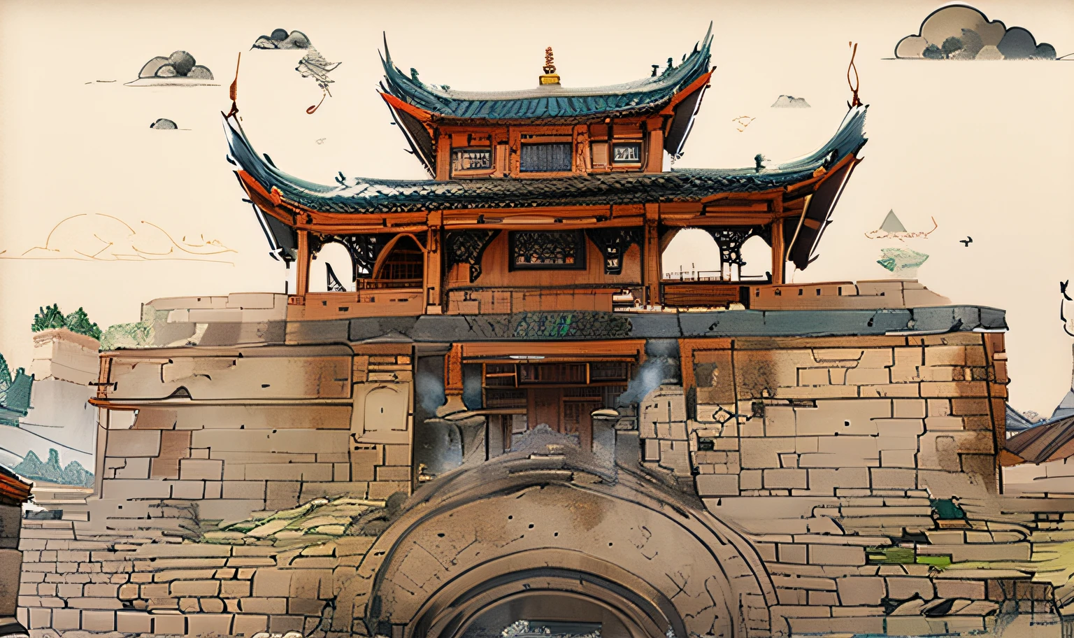 Characteristic architectural style