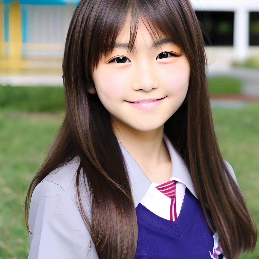 Aki Maeda　a beauty girl　elementary student