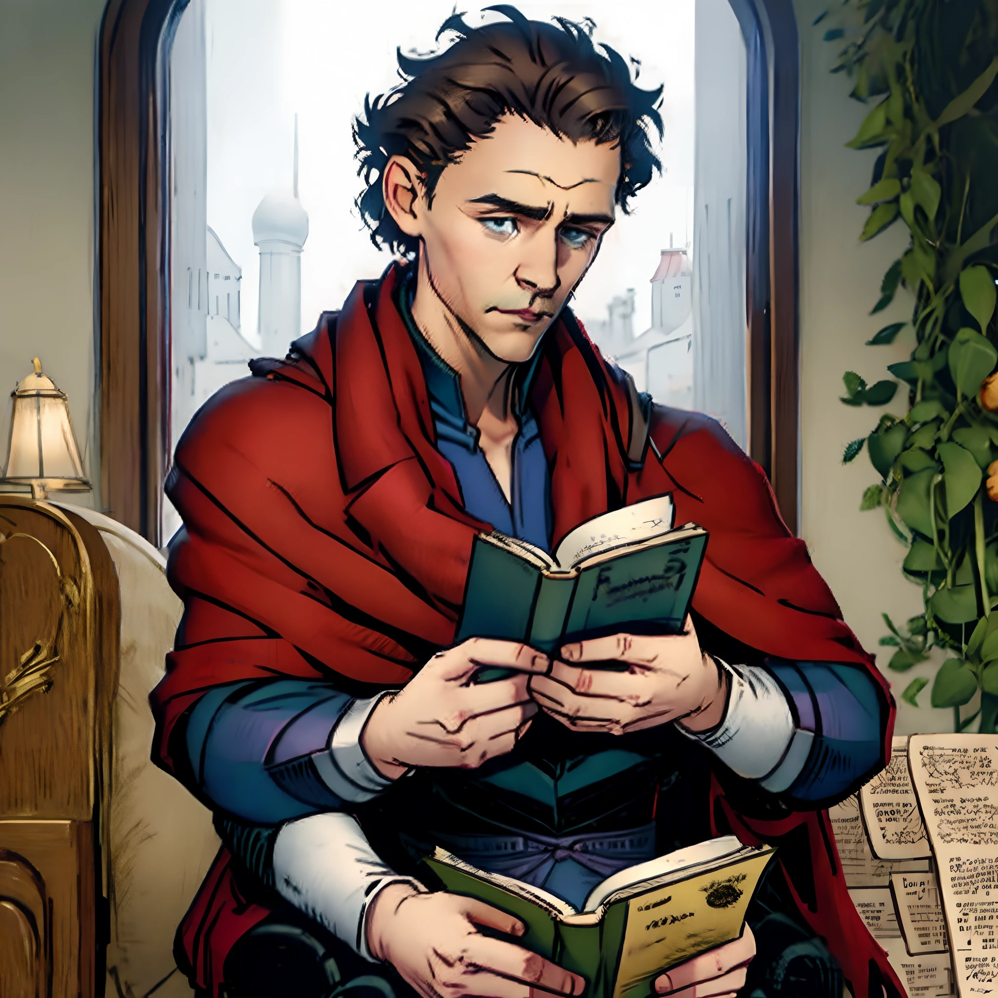Tom Hiddleston reading