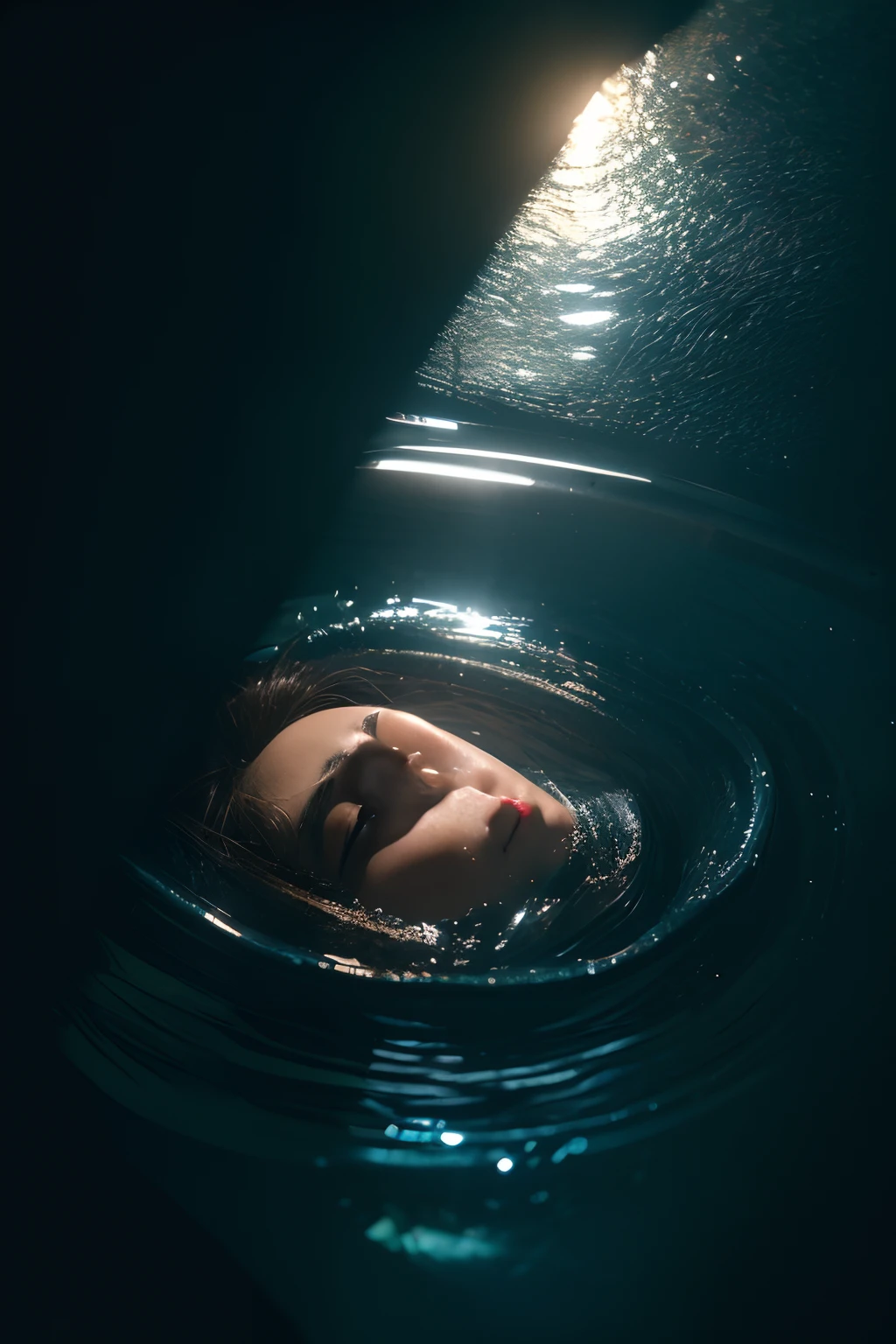 water, swimmer,Bouncing muscular man, cleavage, reflection light, chiaroscuro, Depth of Field, Cinematic lighting, ray tracing, Sony FE GM, UHD, super detail, masterpiece, textured skin, high-detail, bestquality, Award Winning， .3D,HDR（High Dynamic Range）,Ray Thrashing,NVIDIA RTX,Hyperresolution,unreal 5,subsurface scattering、PBR Textures、Post-process、Anisotropy filtration、deep depth of field、Maximum Sharpness and Clarity、Multilayer textures、Albedo and Specular maps、Surface color、Accurate simulation, tensive expression of interactions between materials, lighting.、two-color light、largeaperture、low ISO、White Balance、rule of thirds、8K raw data