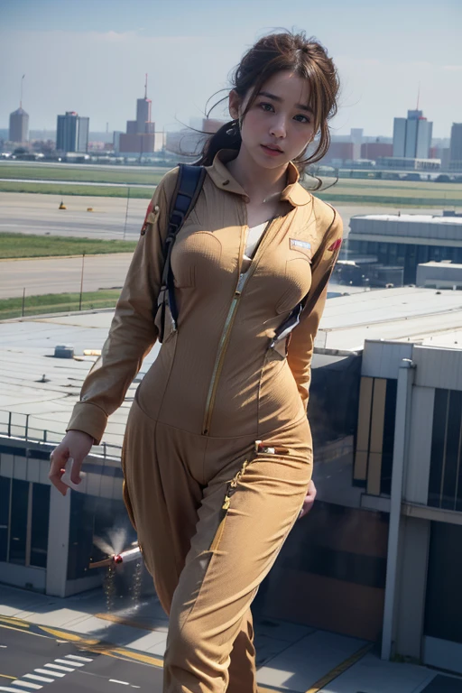 ((top-quality、in 8K、​masterpiece:1.3、Raw photo))、Super high quality photos, ((Airfield runway)), ((Aerial Photography)), Japan Top Idol Women With Perfect Beauty, Perfect beauty, ((slim figure))、((der riese))、((Pajamas)), ((not wearing bra)), (( are protruding)), Airports for international flights、 (Photorealistic: 1.4), (Ultra-high detail), (hyper realisitic: 1.4), (Realistic: 1.3), (Smooth lighting: 1.05), 1girl in, Solo, (Japanese actressl),　 20yr old, Full body, ((camel's toe)), ((der riese)), Size difference, cinematlic lighting, ((slim thigh)), ((Perfect beauty)), ((The most beautiful face)), ((Transcendent beauty)),、((Airfield runway)), ((slim figure)), ((Small Business Aircraft)), Small Cars, ((Small people々is running away)),((Aerial Photography)), Real rain, wetting hair, (( are protruding)), ((camel's toe)),