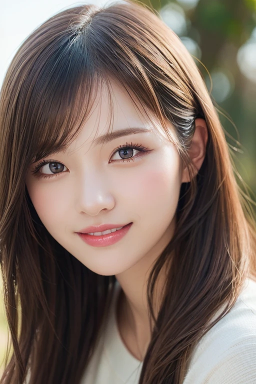masutepiece, Best Quality, Illustration, Ultra-detailed, finely detail, hight resolution,,Beautiful detailed eyes, doress,Medium Hair,Natural Color Lip,Smile
