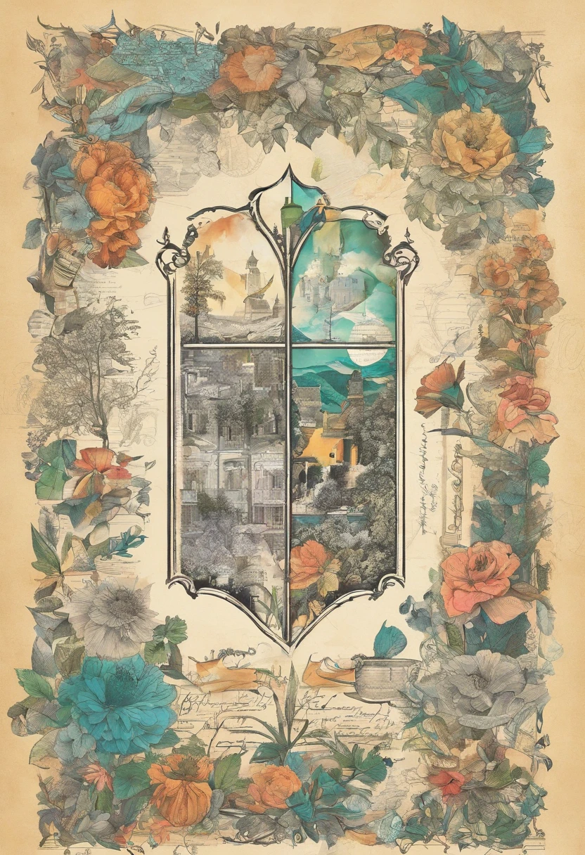 Logo ideas, sketches, drawings, garden, book cover