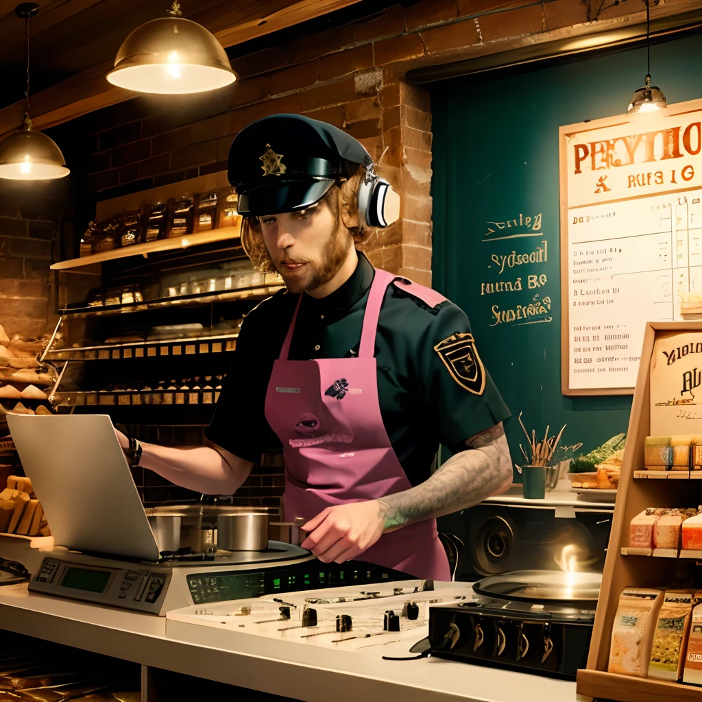 psychedelic Catering general store DJ