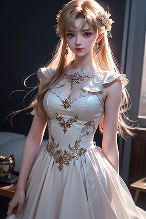 (Ultra realistic 8K CG:1.2)、erfect artwork、delicate patterns、intricate detailes、cellshading、bustup、
(unparalleled masterpiece ever、top-quality:1.2)