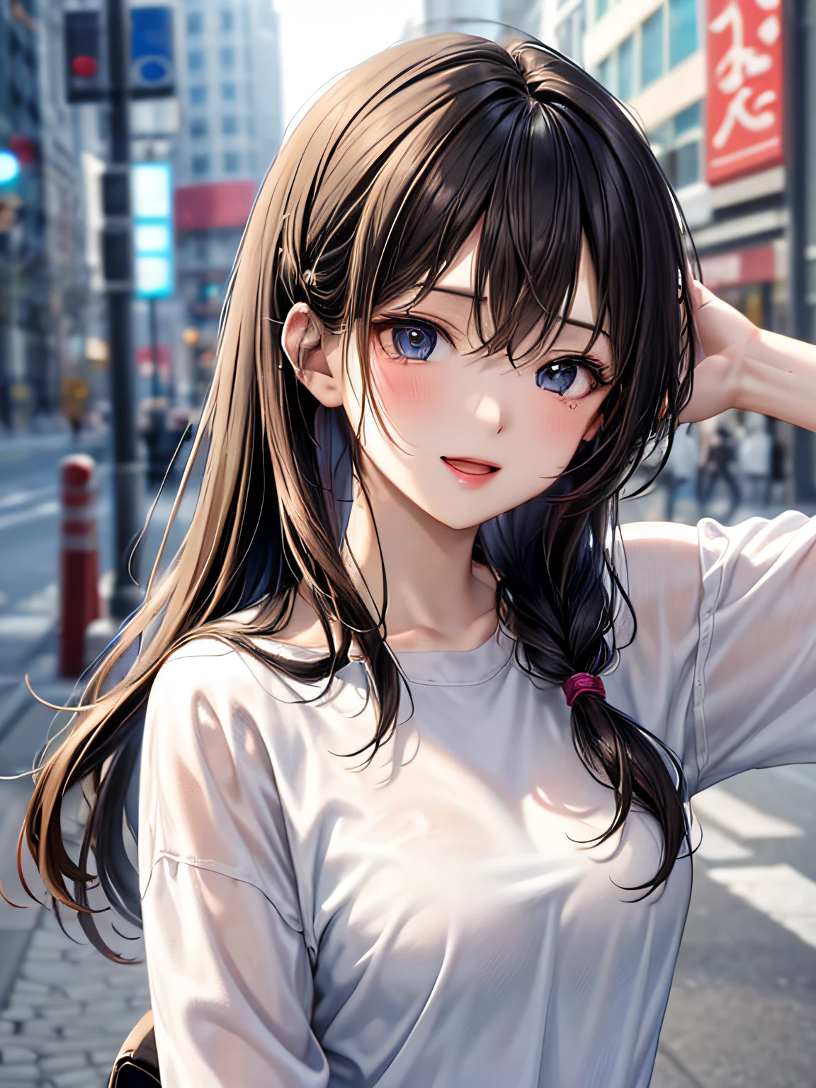randam angle、Random Fashion、cum on、Random actions、cum on、独奏、28-year-old woman、s lips:A sexy、Hair color: Dark brown、Translucent skin, the skin is fair and juicy,, (hairstyle on)Random Hairstyles、(Basic Information)smil、Big open mouth、Moist eyes、Gentle eyes、、Slim and soft、Mouth wide open、、Gentle look、the background is blurred