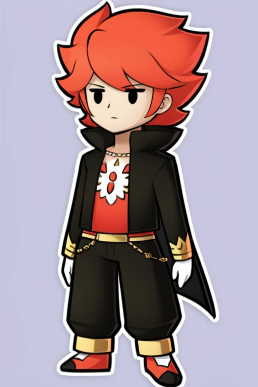 chibi,full body,standing,karna,