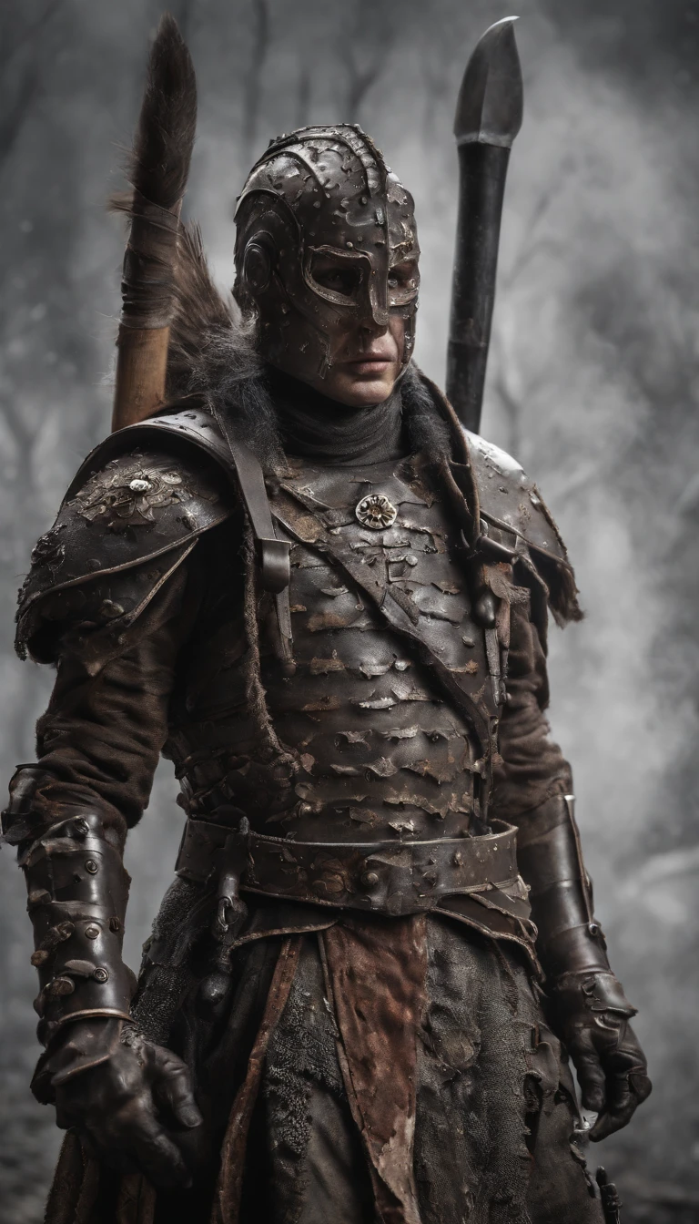 (Best quality,4K,A high resolution,Masterpiece:1.2),Ultra-detailed,Realistic,Horror,Sci-fi,Armor sculpture,Bloody sculptures,Detailed face and head,Inspired by Alexis Bricklot,Bloody fangs,Grotesque fantasy art,Alexis Bricklot(Alexis Bricklot)Inspired horror concept art,toxic,dark fantasy horror art,Detailed illustration in 4K,Armor sculpture,Full body portrait,creepy art