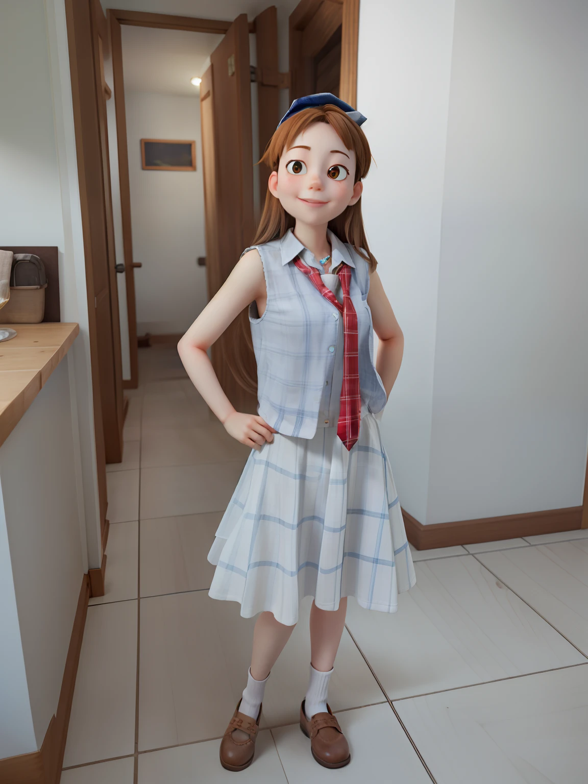 masterpiece, high quality best quality,1girl, bangs, beach, blue_sky, blush, bow, breasts, checkered, checkered_shirt, checkered_skirt, cloud, cloudy_sky, collarbone, day, envelope, giving, grass, hair_bow, heart, holding, holding_letter, horizon, incoming_gift, kazami_yuuka, leaning_forward, lens_flare, letter, light_rays, long_hair, looking_at_viewer, love_letter, mountain, mountainous_horizon, ocean, outdoors, plaid, plaid_background, plaid_bikini, plaid_bow, plaid_bowtie, plaid_bra, plaid_dress, plaid_headwear, plaid_jacket, plaid_legwear, plaid_necktie, plaid_neckwear, plaid_panties, plaid_pants, plaid_ribbon, plaid_scarf, plaid_shirt, plaid_skirt, plaid_vest, pov, shirt, skirt, sky, smile, solo, sun, sunbeam, sunlight, tree, unmoving_pattern