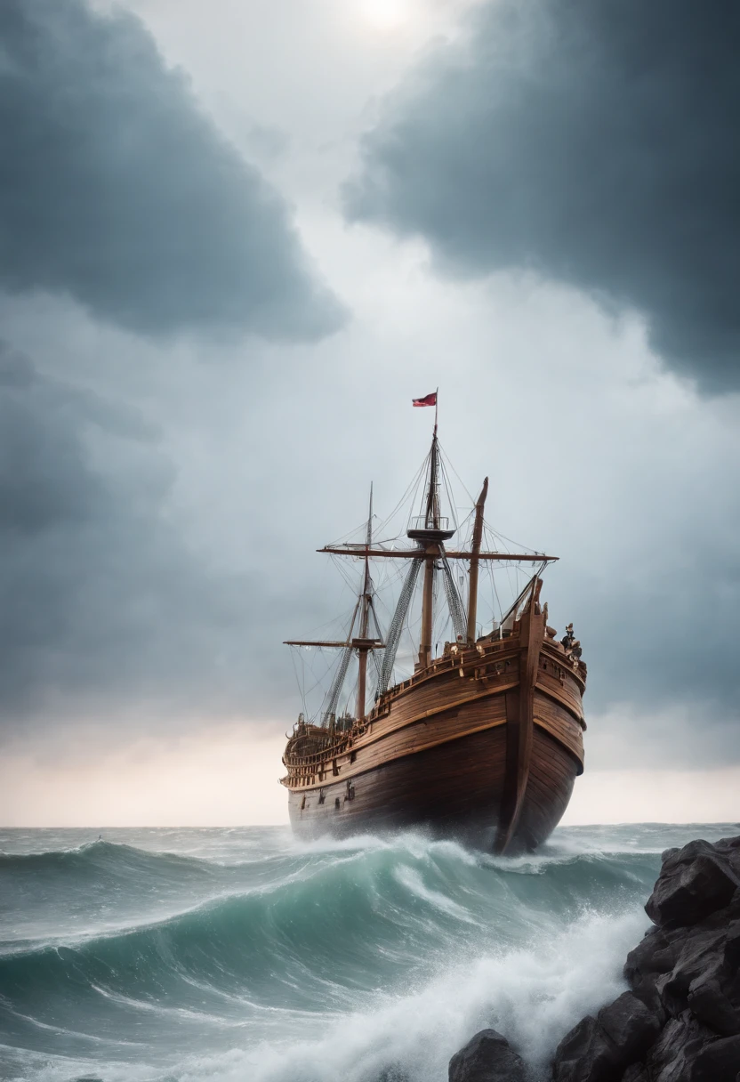 Noah's Ark、drenching、The earth is swallowed up by the sea、