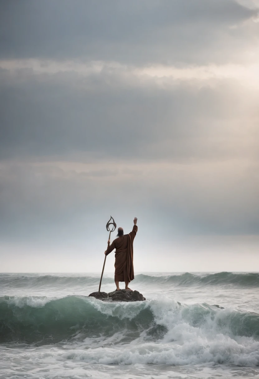 Moses holds his staff aloft、Reach out to sea、Dividing the sea in two。If so、Israel、It was possible to navigate the dry seas、The sea split in half、The sea splits in half、The seabed was bare、The Exodus of Moses、The Exodus of Moses、The sea splits in half、The sea splits in half、The sea splits in half