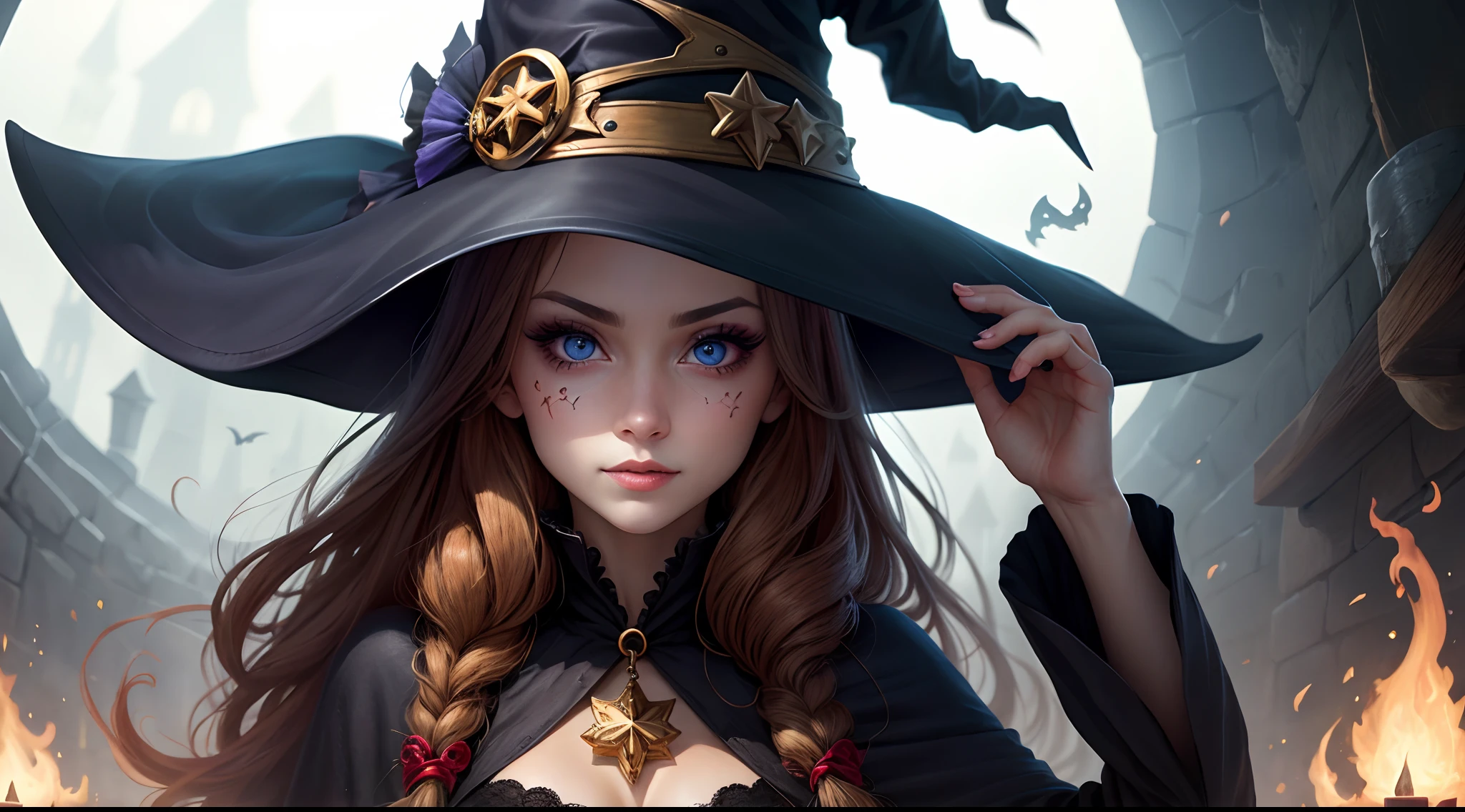 Witch hat fom eyes