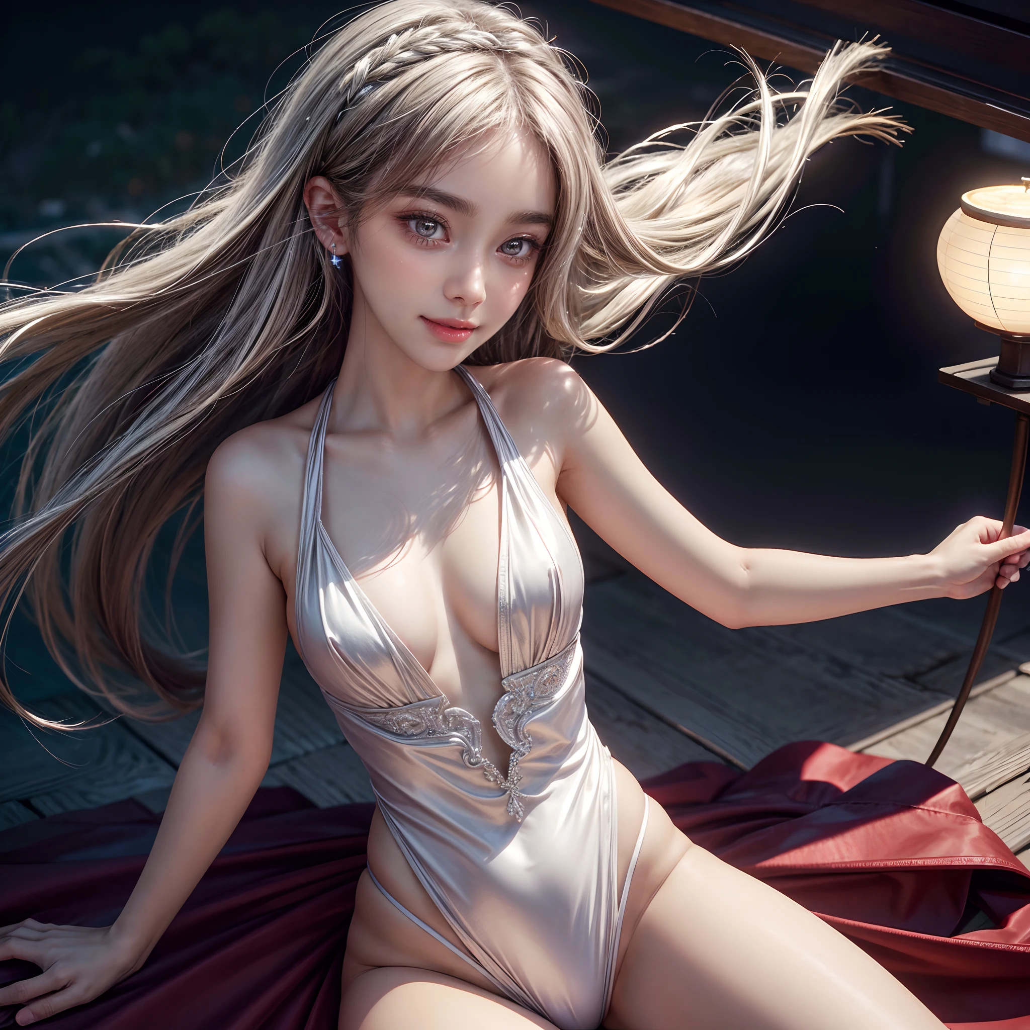 (best quality,highres,masterpiece:1.25), { ultra-detailed | realistic | photorealistic | RAW | Physically-based rendering },((photo-realistic:1.45)), { Zoom Layer | White and vivid colors | Random hair color | Short Bob | hair flowing in the wind | Strong wind | Face focus | Ass focus | Detailed open crotch bloodstains }, { beautiful detailed eyes | beautiful detailed lips | long eyelashes | rosy cheeks | natural-looking eyebrows | sparkling eyes with intricate details | subtle blush on the face | warm and inviting smile | detailed eyelashes with volume and length | sparkling highlights in the eyes | delicate shadows on the face | expressive facial features | life-like expressions | captivating gaze | pure joy and happiness radiating from the eyes and face }, { Glistening ivory skin | impeccable skin texture }, { (Mystical sight) | subtle atmospheric haze | Curved horizon | Red Moon | Flowers | Red leather high collar }, back lighting, (A Tiny Japanese junior idol:1.25), { childish:1.25 | slingshot swimsuit | sideboob:1.15 }, { Dynamic-angle:1.2 | from below | Wide-angle | Whole BODYSHOT } .