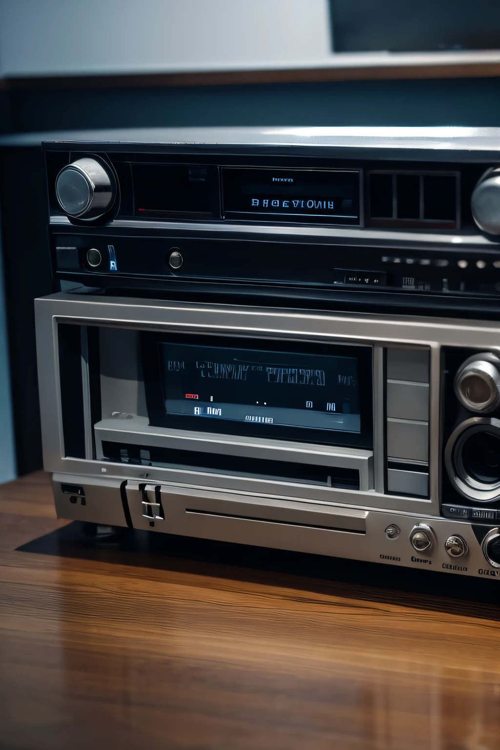 radio cassette player