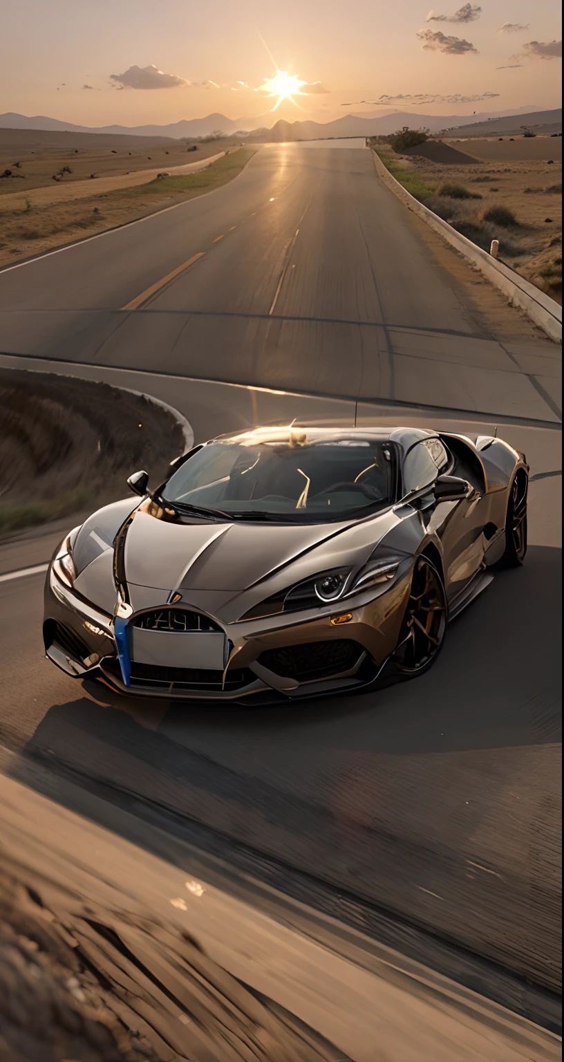 Write ARSLAN on the bonat of the car with best font