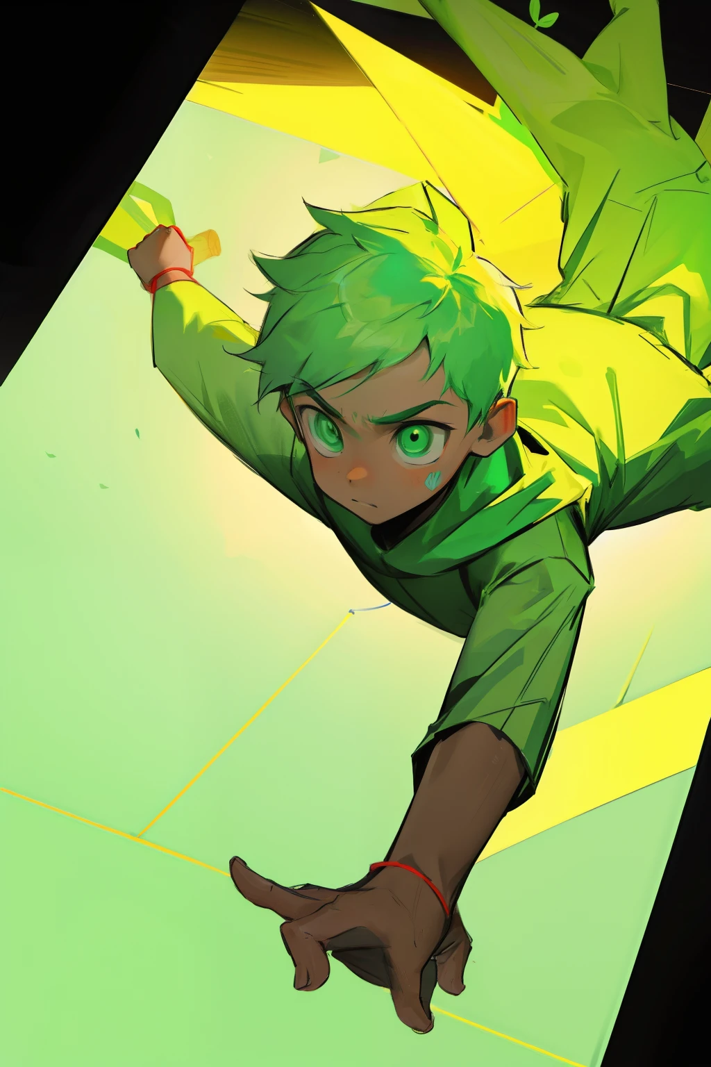 5 year old boy, little boy, blond hair, green eyes, undies, full body, 