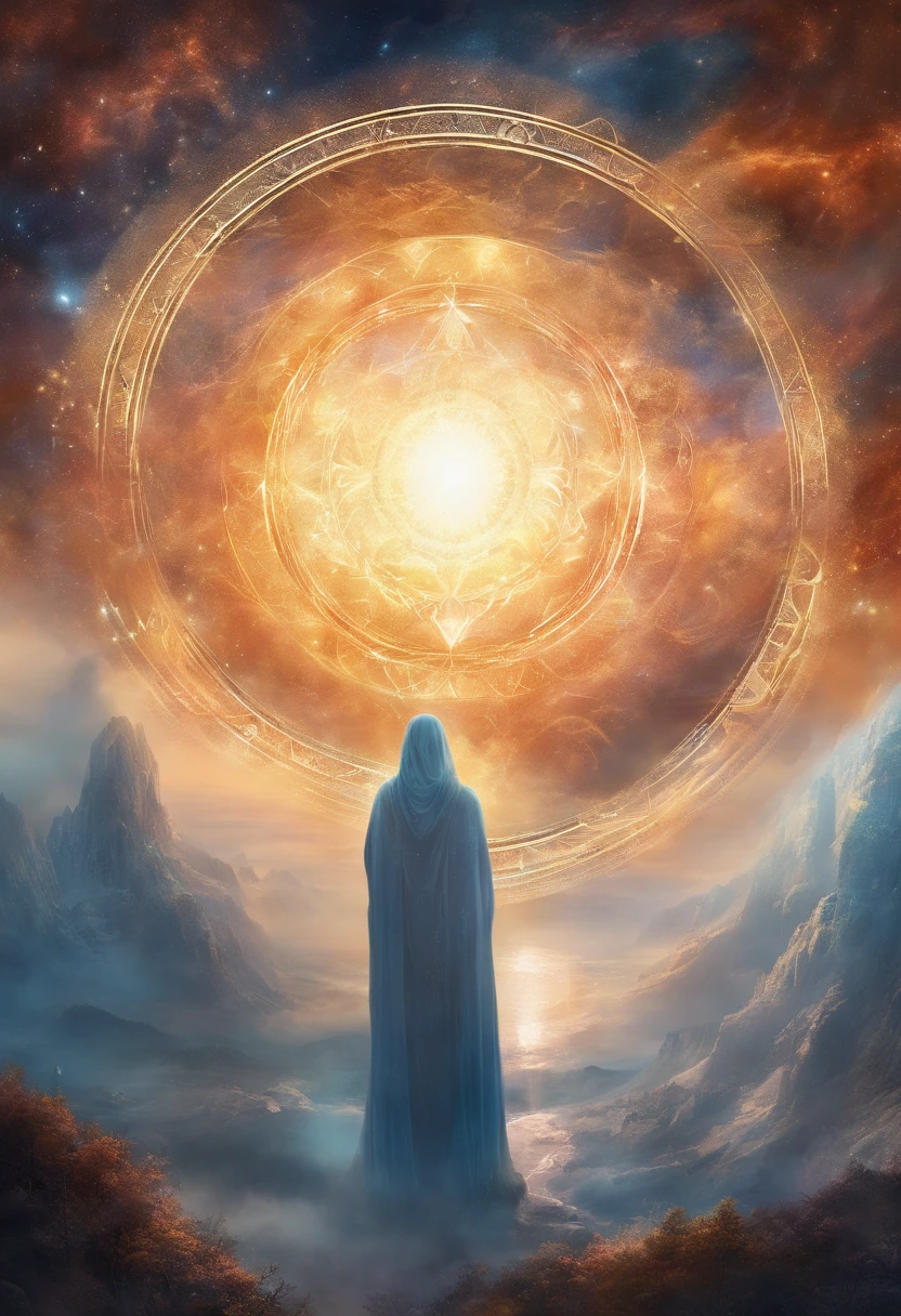 It represents divine beings who exercise cosmic powers in the vastness of space, 8K Ultra