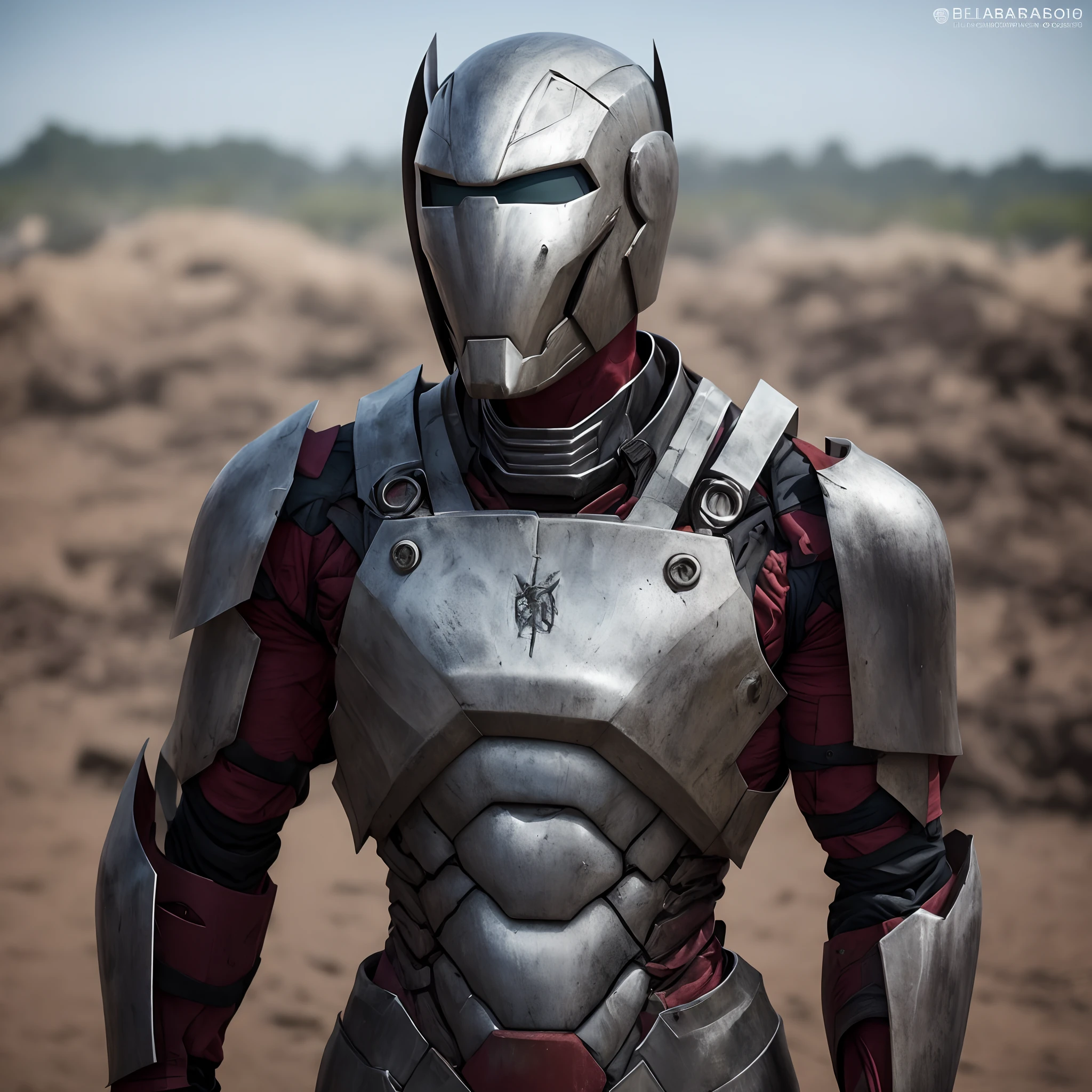 Homem de ferro na floresta assombrada