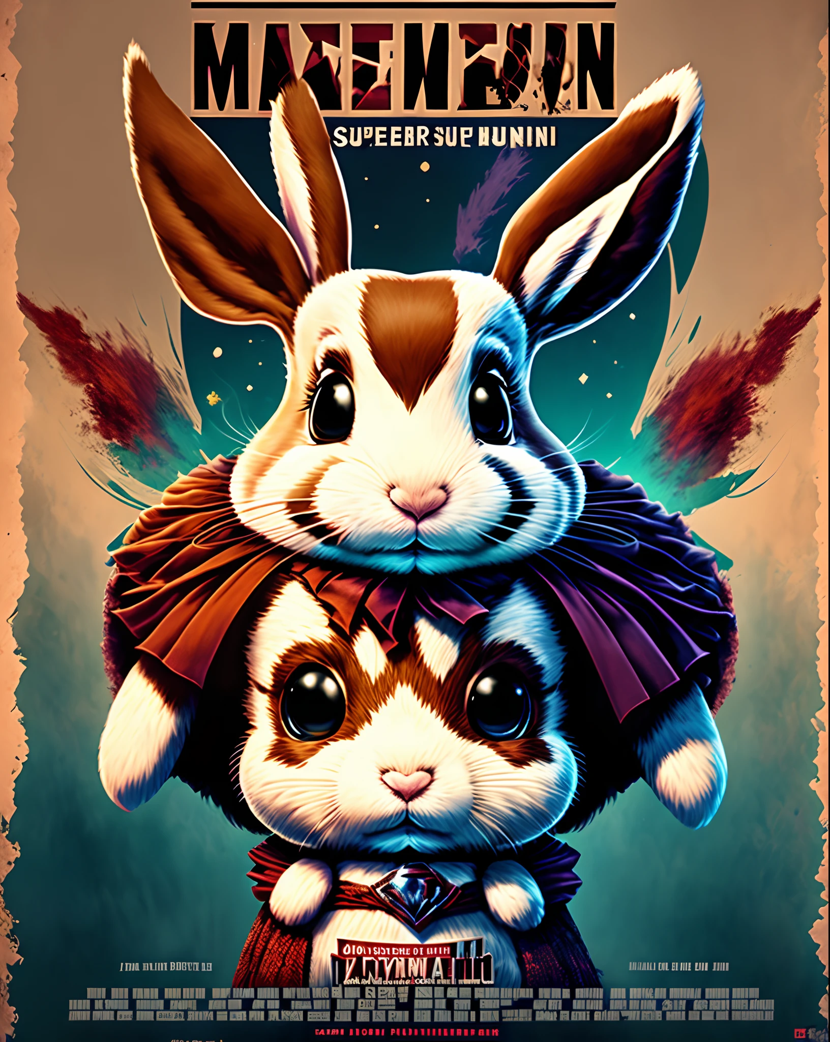 Affiche film marvel super lapin