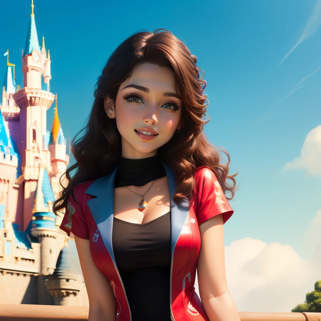 Modelo Disney Pixar Cartoon
Cantora Ana Castela