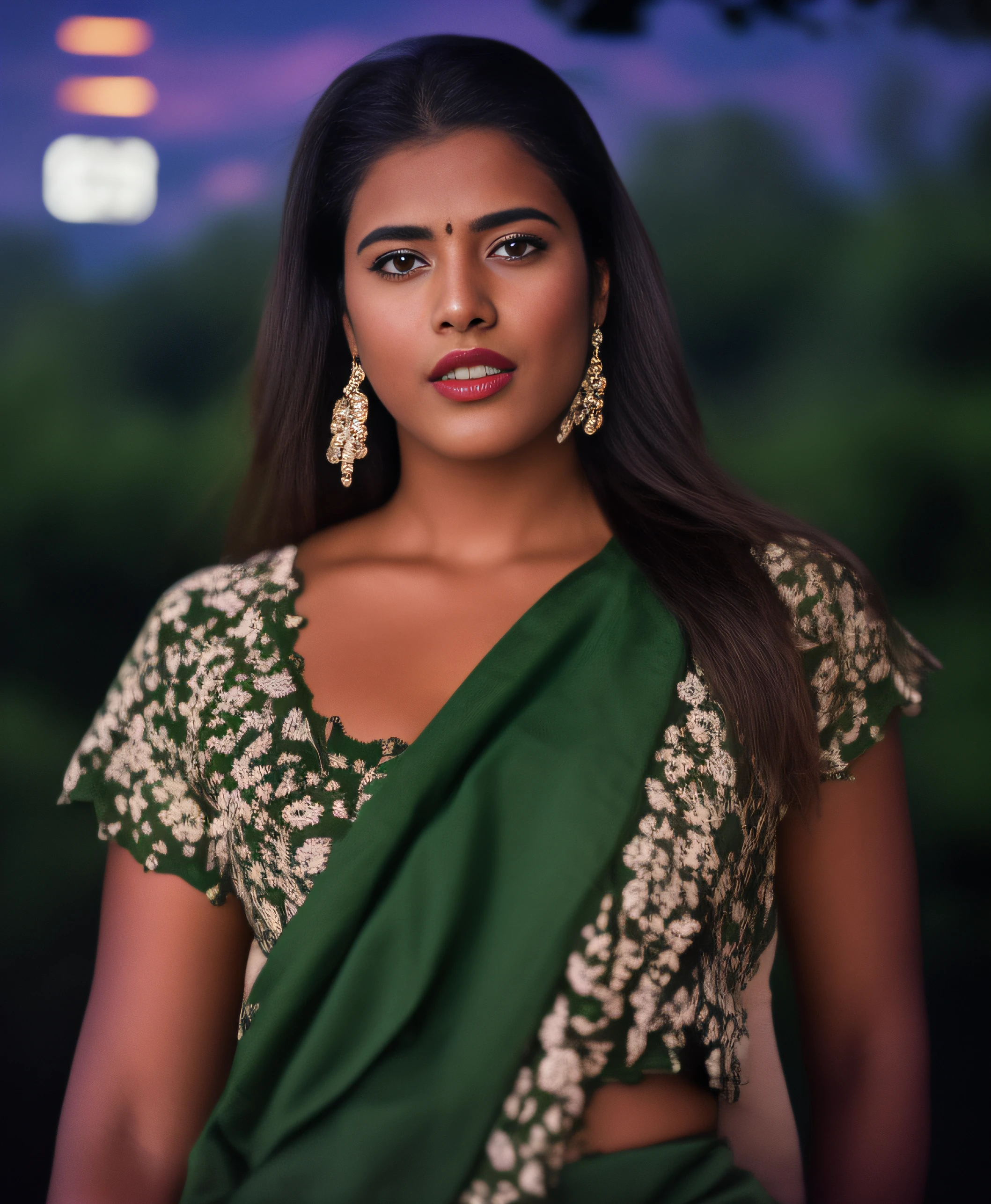 (editorial photograph of a young Indian women in red lips), karla ortiz, (highly detailed face:1.4) (smile:0.7) (bokh forest background, moody, private study:1.3) POV, by lee jeffries, nikon d850, film stock photograph ,4 kodak portra 400 ,camera f1.6 lens ,rich colors ,hyper realistic ,lifelike texture, dramatic lighting , cinestill 800, realistic, nacked big boobs actress, karla ortiz, posing!!, candid picture, by Max Dauthendey