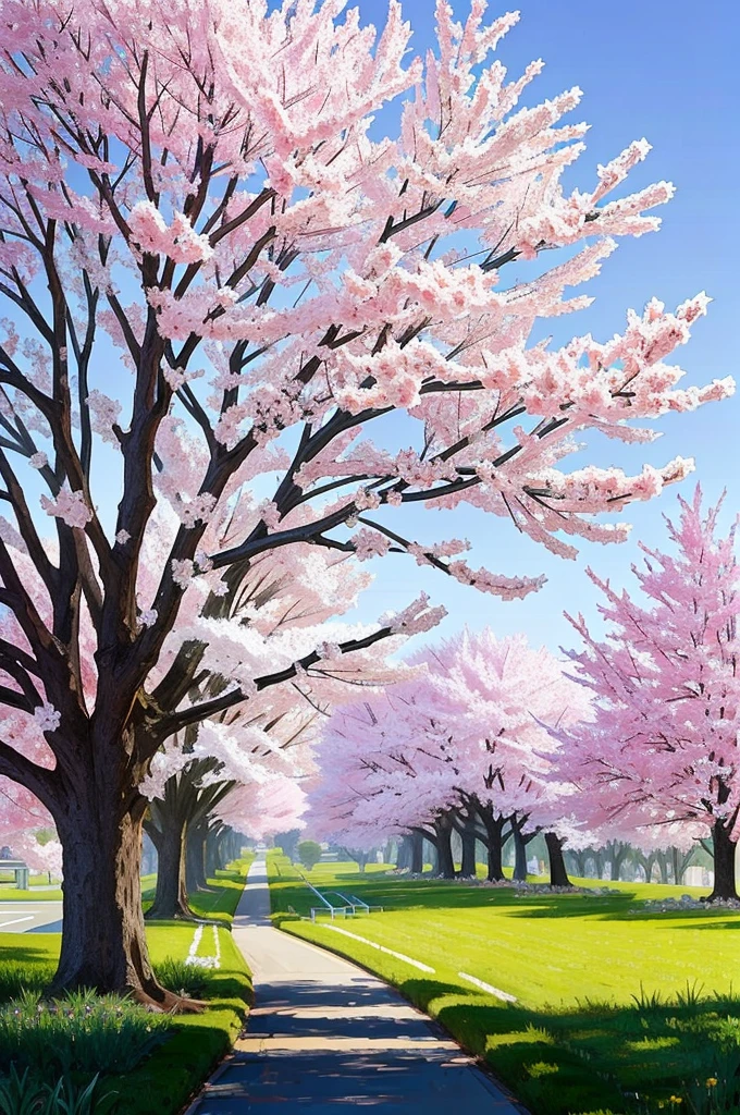 A beautiful spring morning