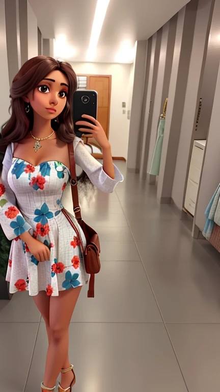 Mulher morena linda
