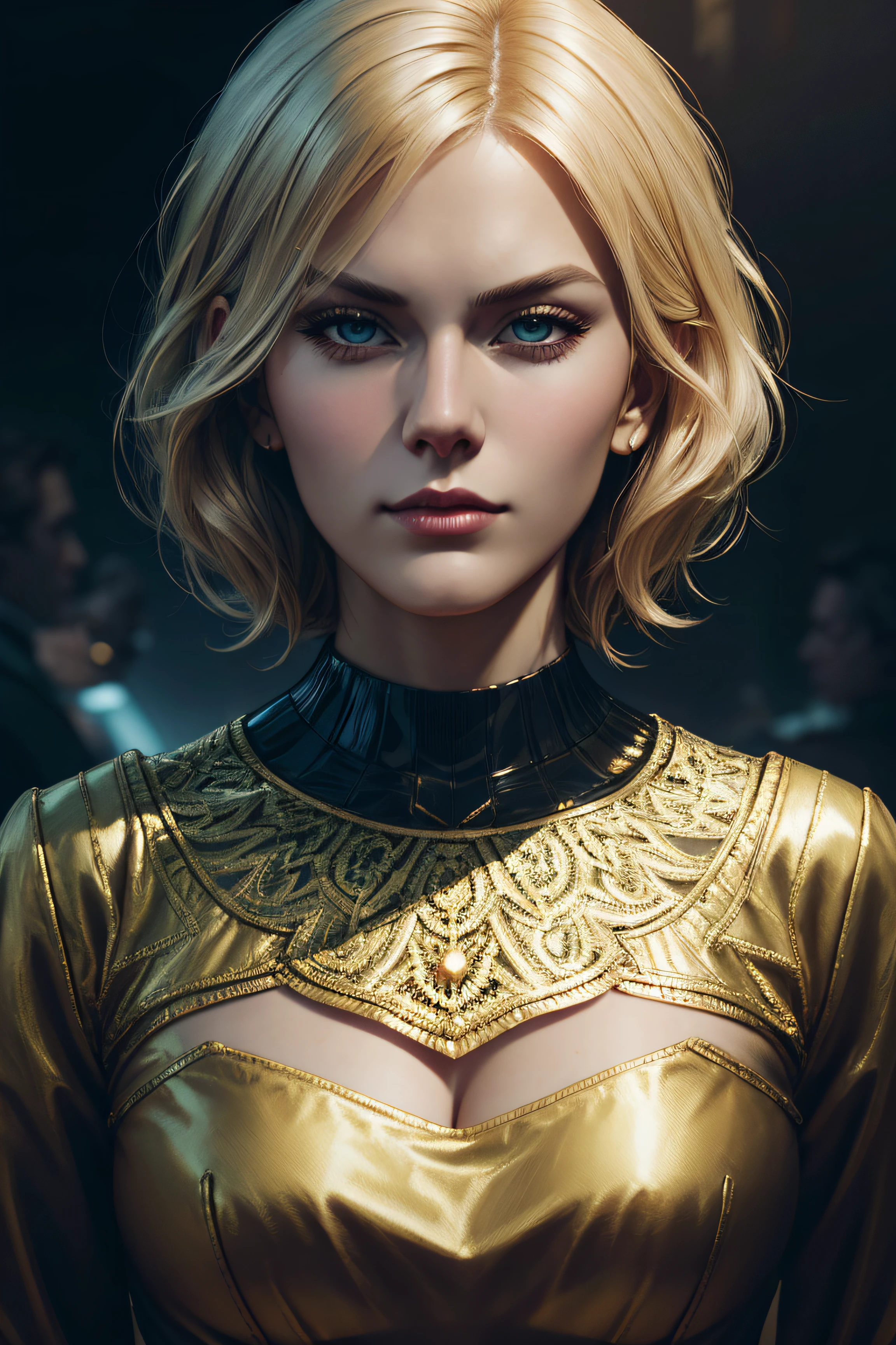 Malin Åkerman, wearingelegant laurie jupiter costume, character portrait, 3 9 9 0 s, short hair, intricate, elegant, highly detailed, digital painting, artstation, concept art, smooth, sharp focus, illustration, art by wlop, charlie bowater and alexandra fomina