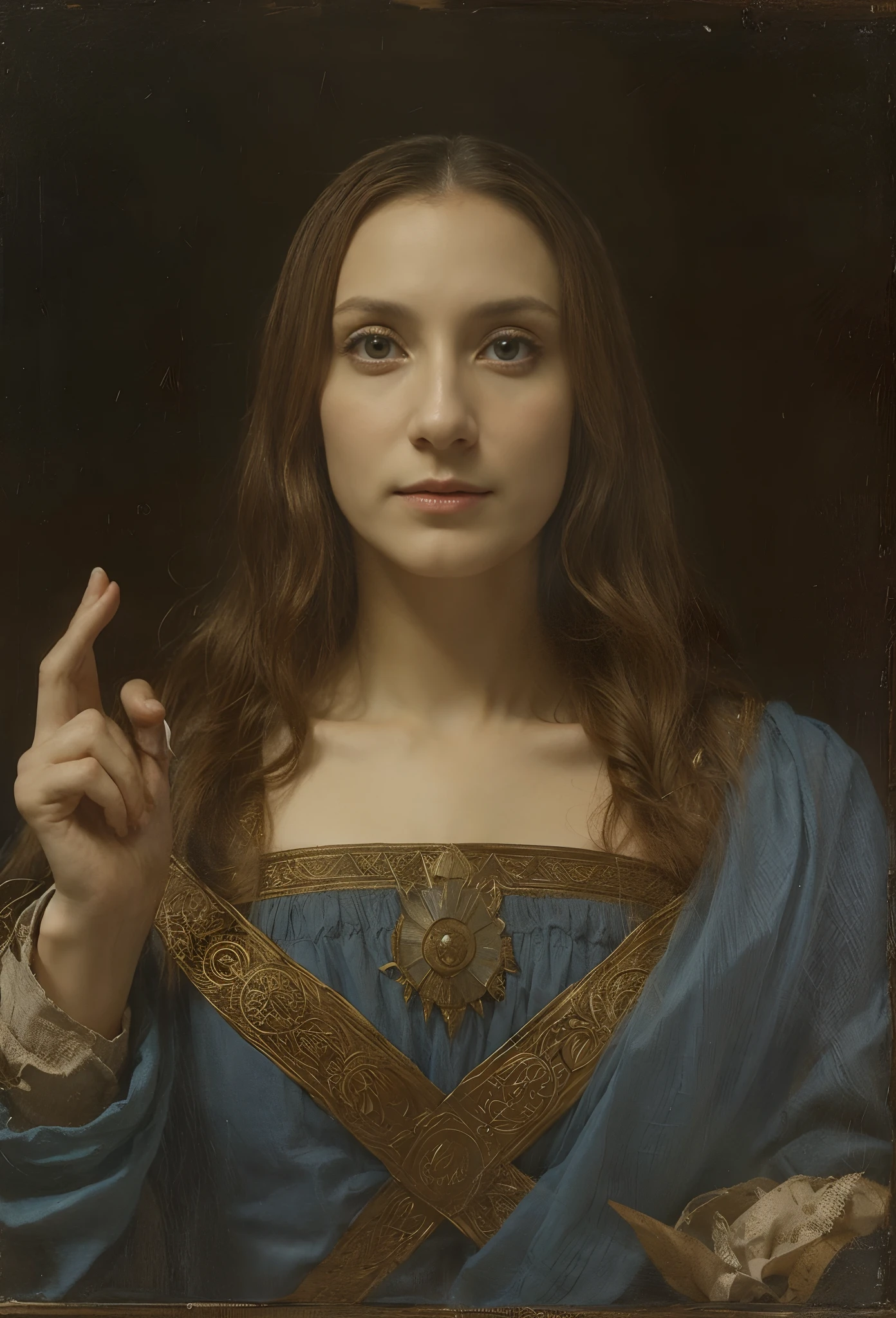 Tableau style Joconde léonard de Vinci